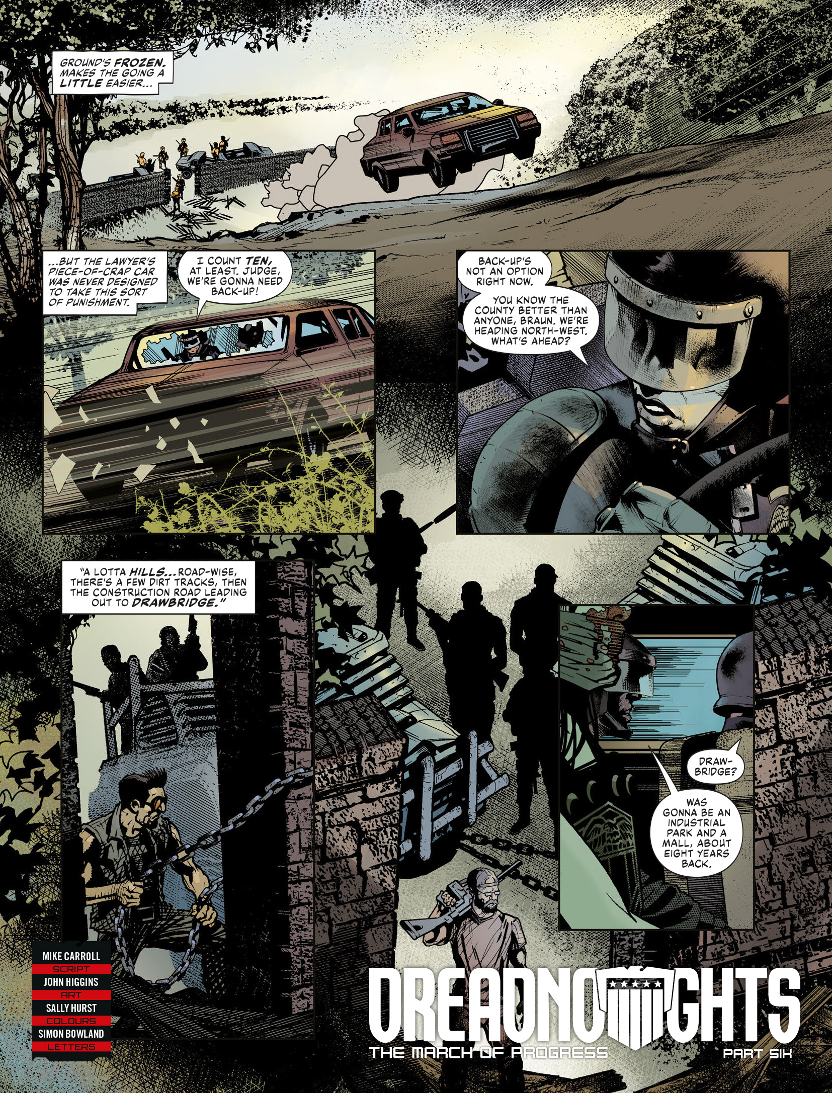 Judge Dredd Megazine (2003-) issue 460 - Page 121