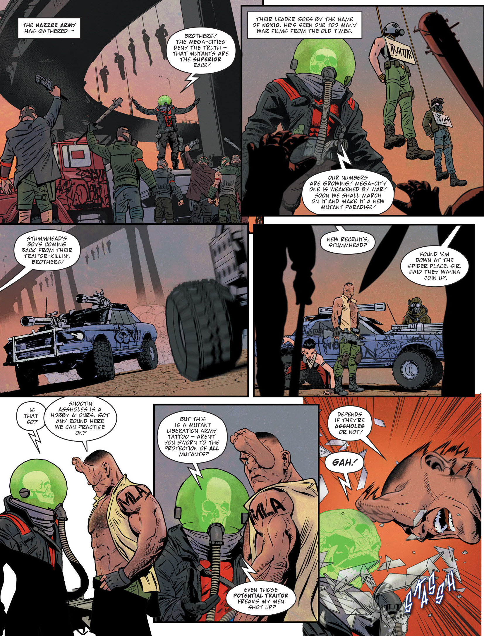 Judge Dredd Megazine (2003-) issue 460 - Page 22