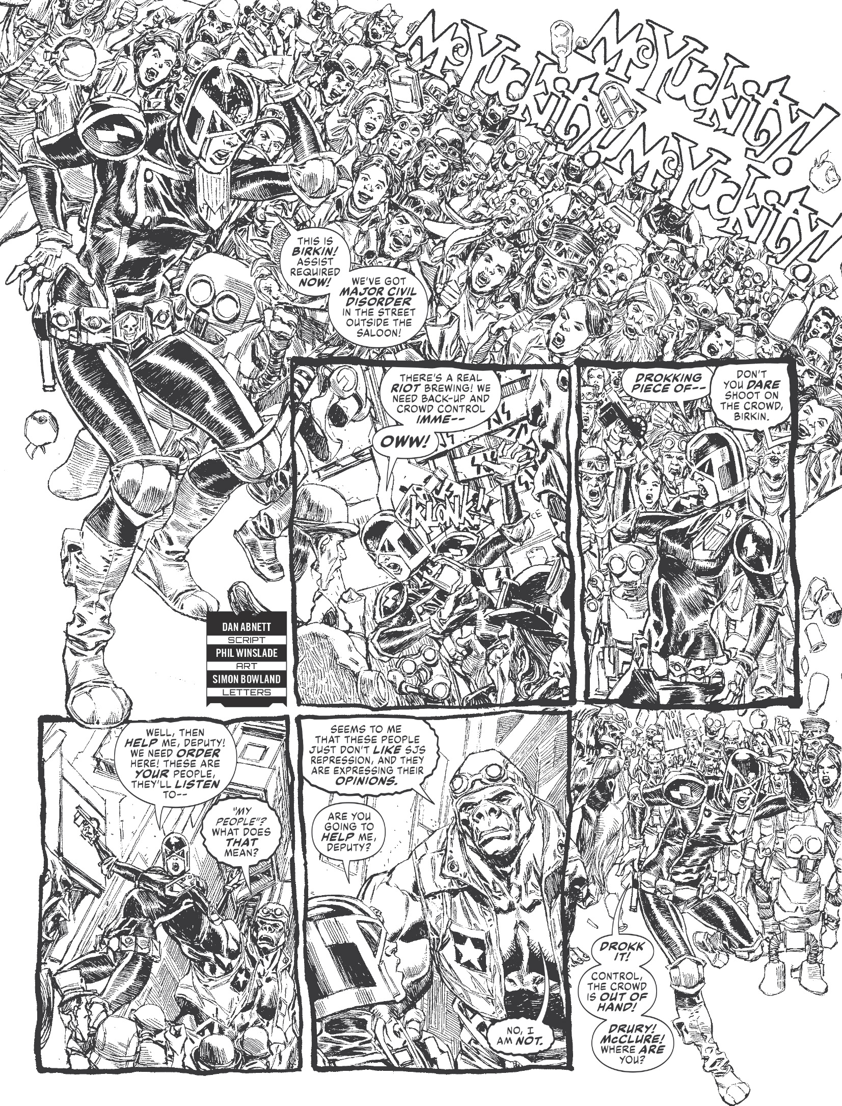 Judge Dredd Megazine (2003-) issue 461 - Page 111