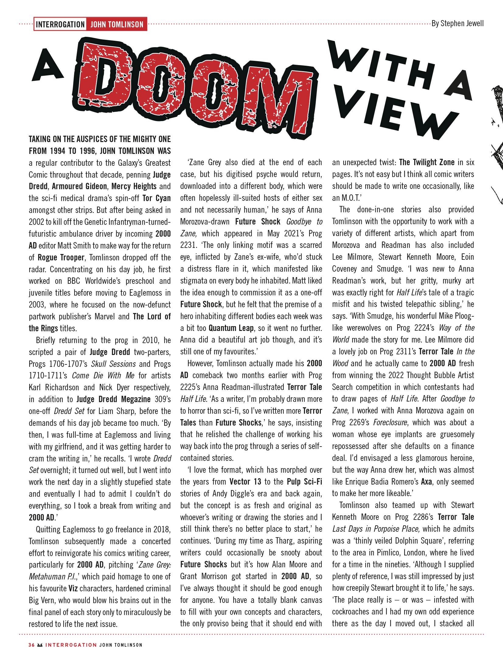 Judge Dredd Megazine (2003-) issue 461 - Page 38