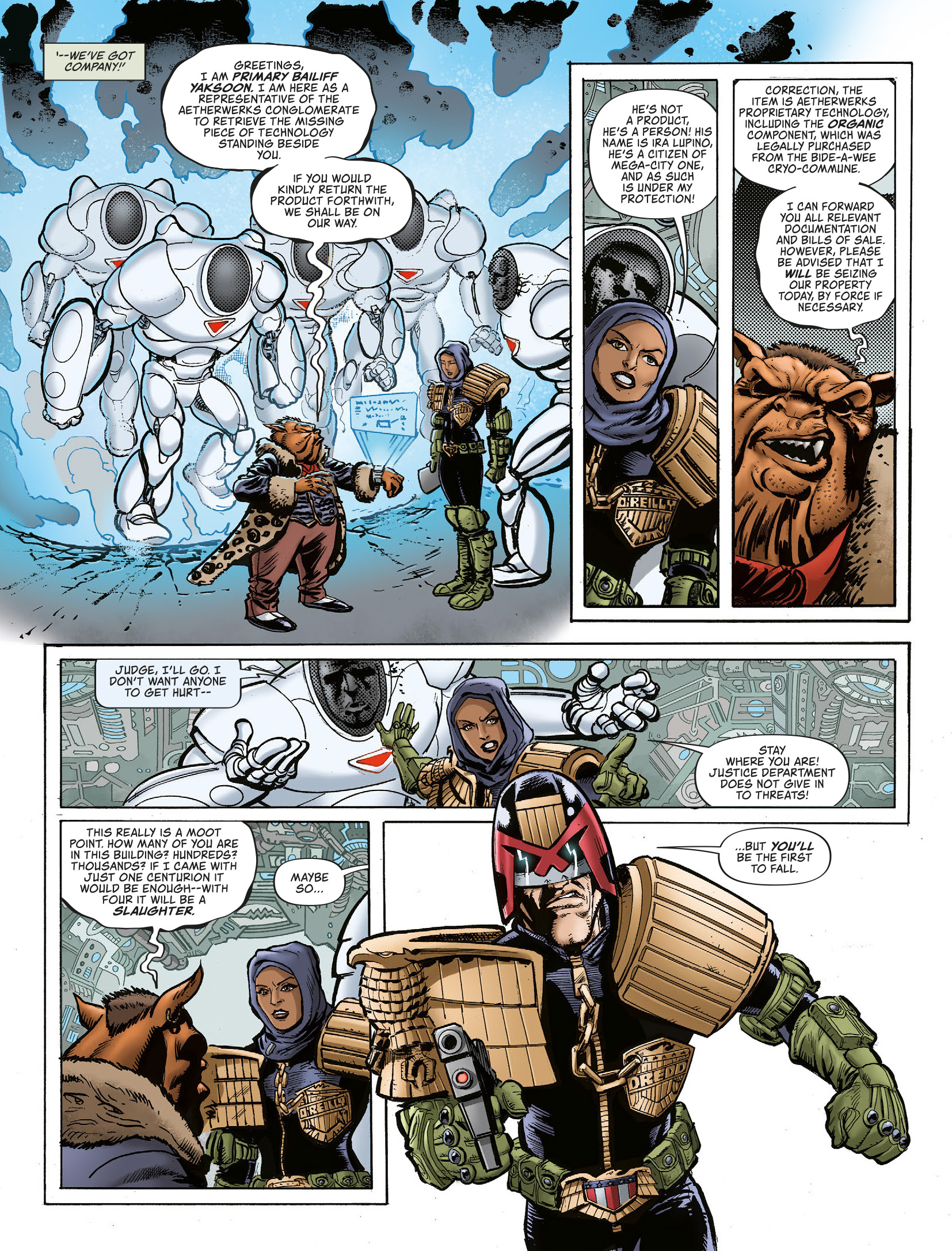 Judge Dredd Megazine (2003-) issue 462 - Page 9