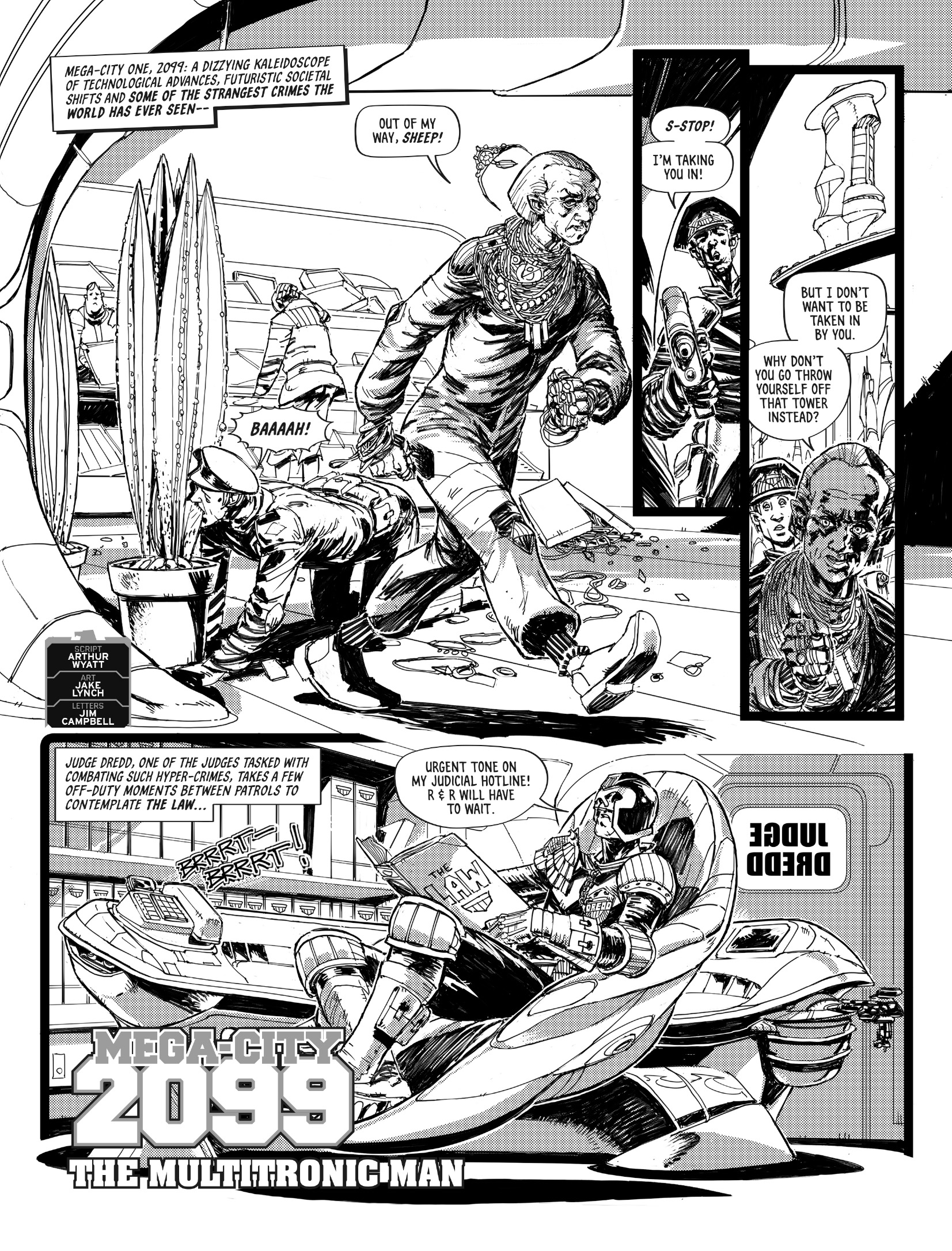 Judge Dredd Megazine (2003-) issue 462 - Page 27