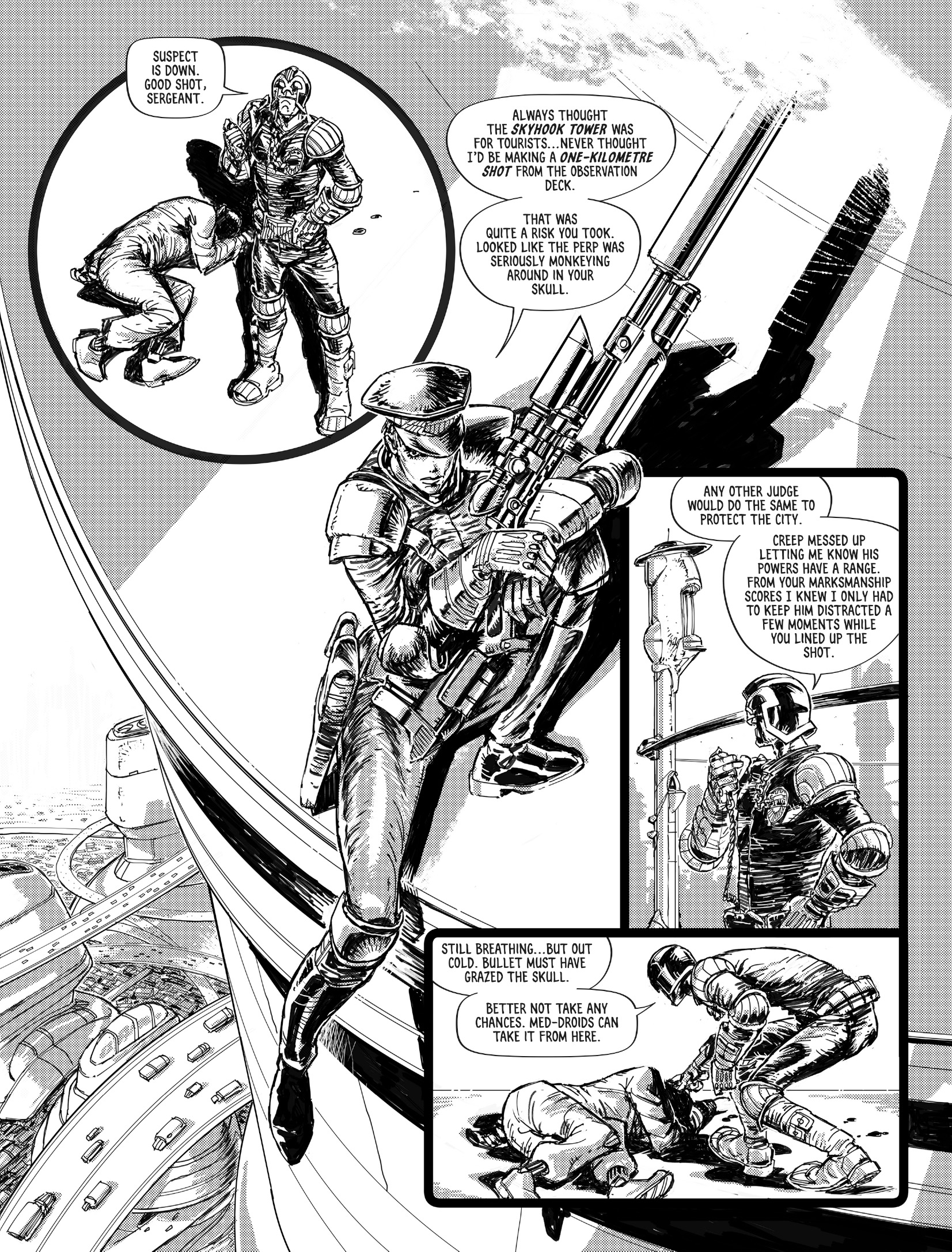 Judge Dredd Megazine (2003-) issue 462 - Page 35