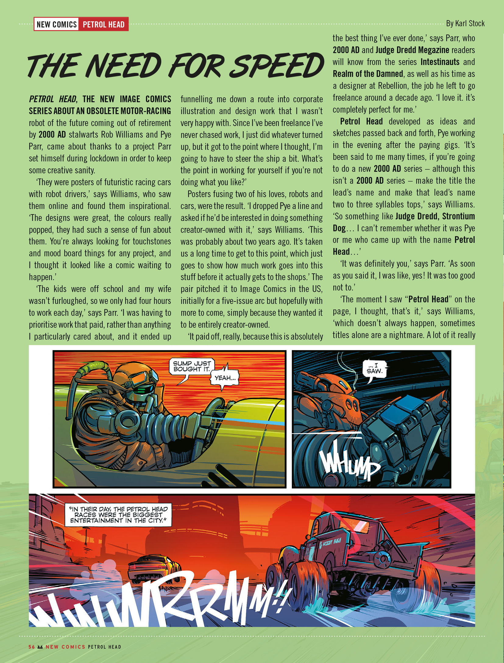 Judge Dredd Megazine (2003-) issue 462 - Page 58