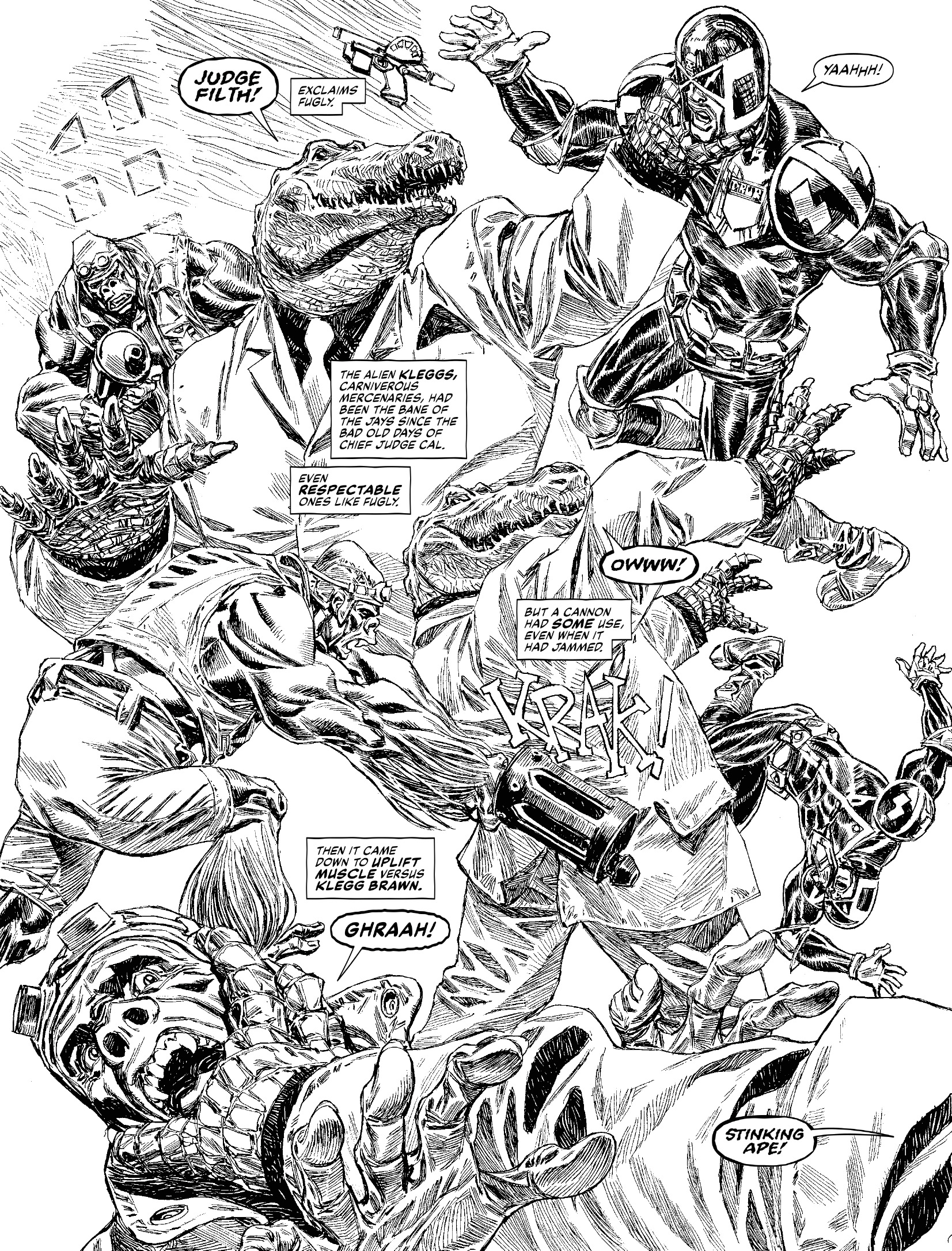 Judge Dredd Megazine (2003-) issue 463 - Page 122