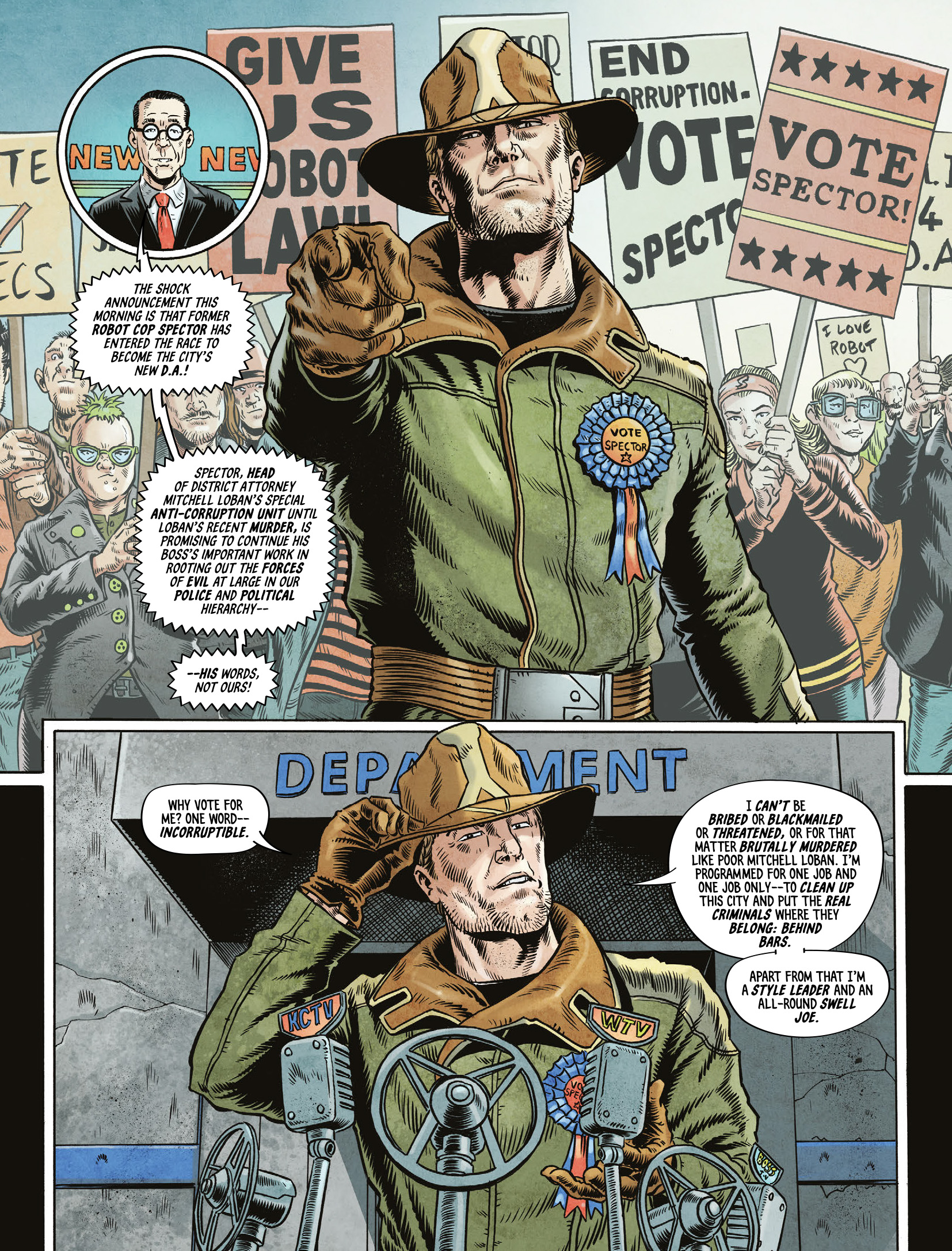 Judge Dredd Megazine (2003-) issue 463 - Page 17