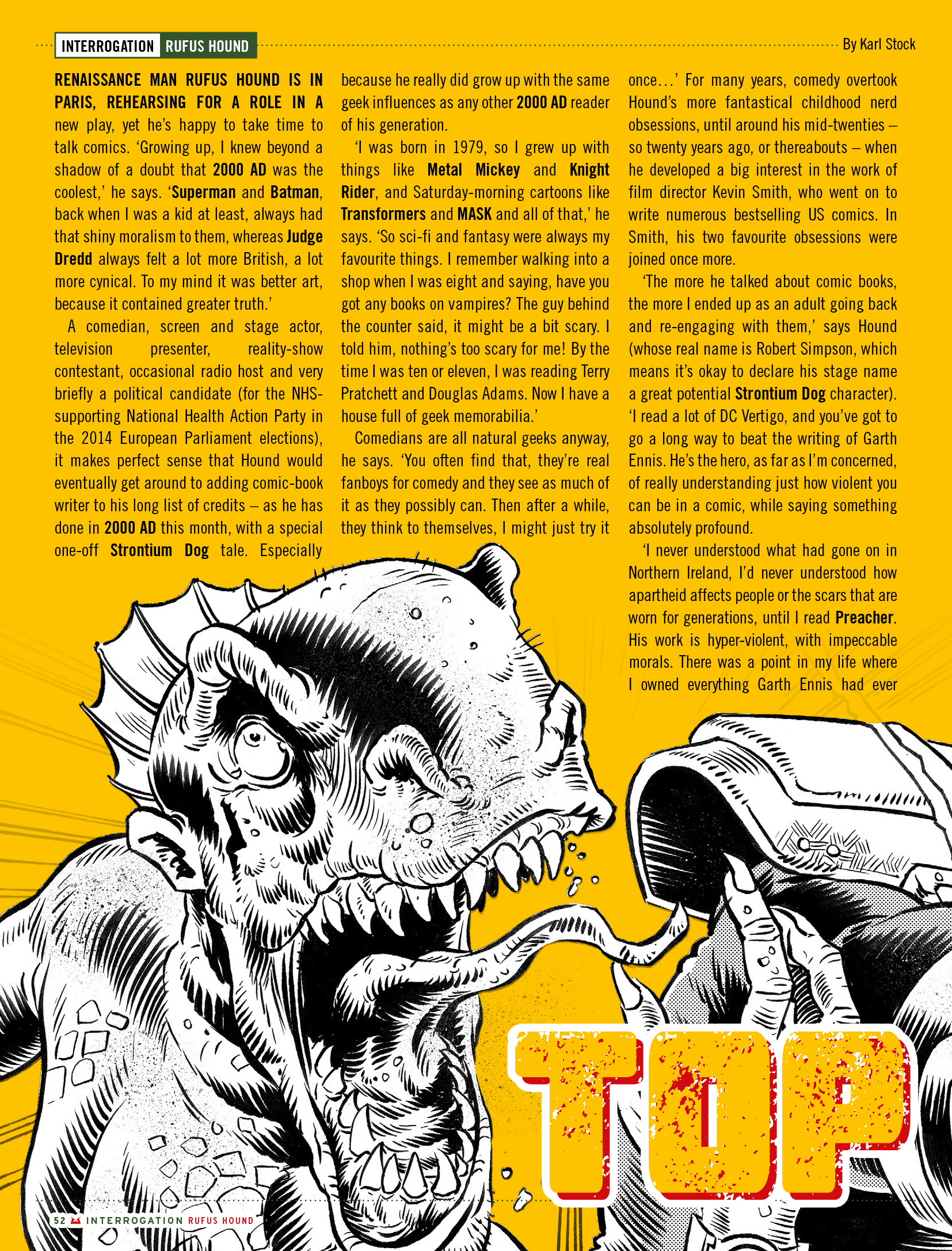 Judge Dredd Megazine (2003-) issue 463 - Page 54