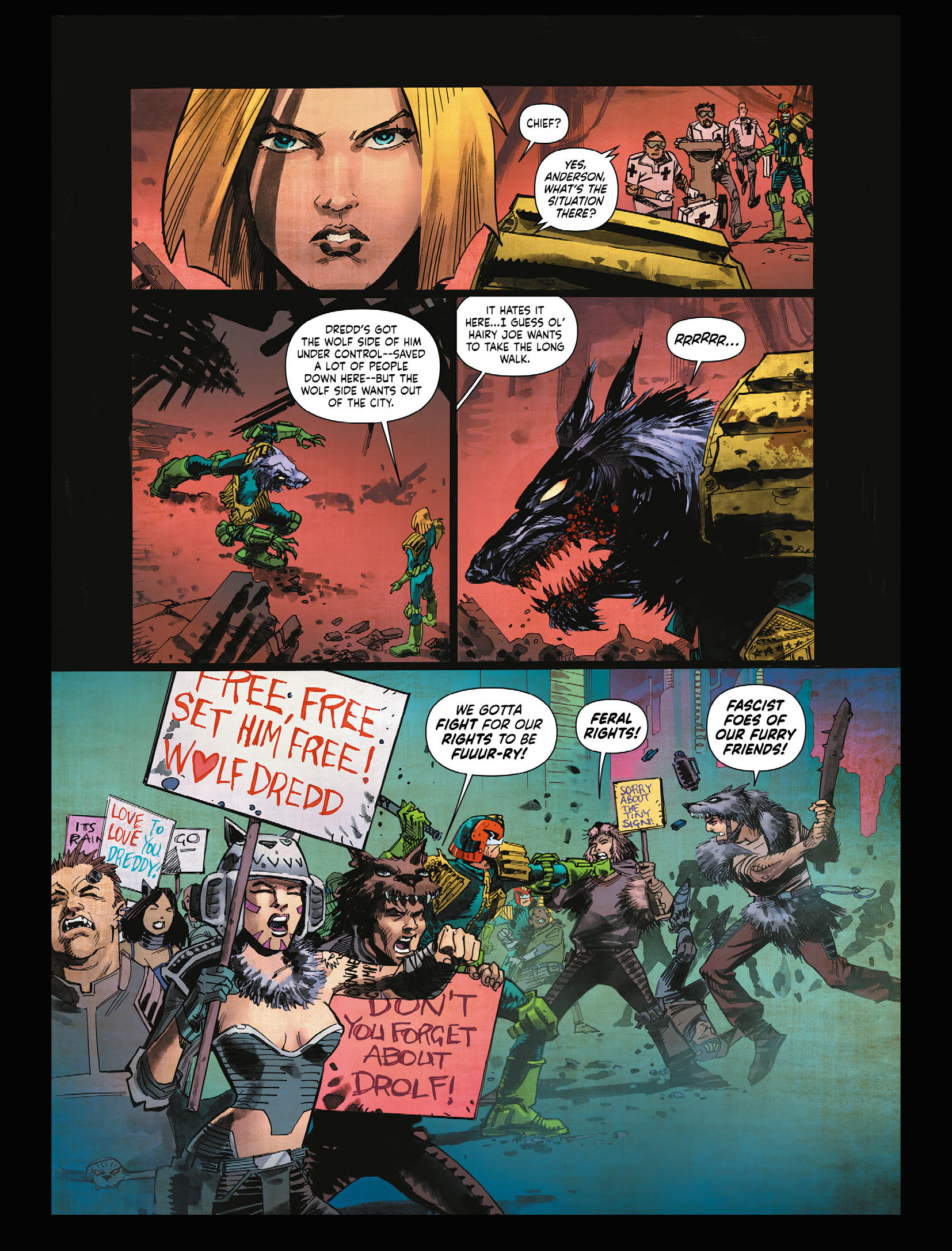 Judge Dredd Megazine (2003-) issue 463 - Page 97