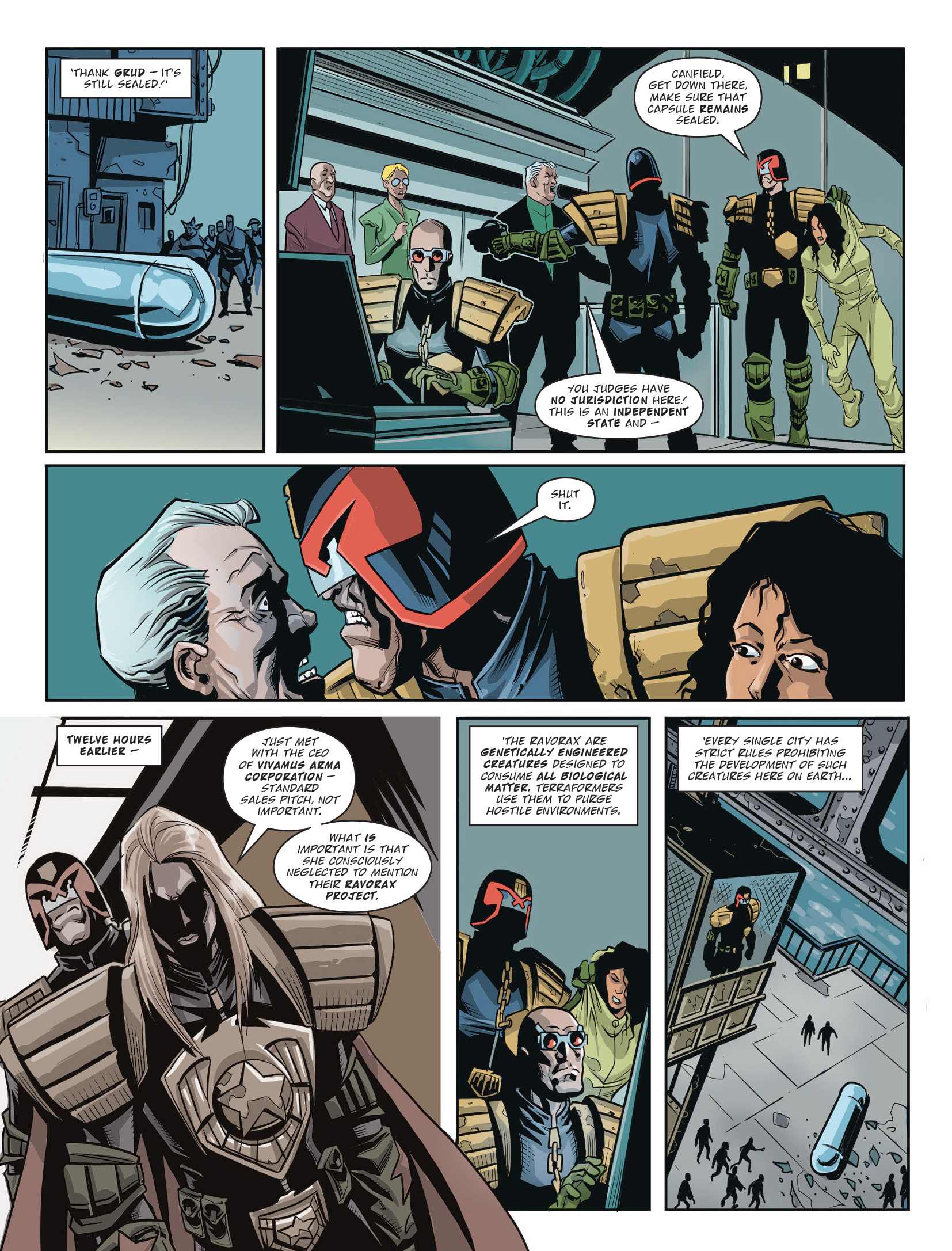 Judge Dredd Megazine (2003-) issue 464 - Page 11