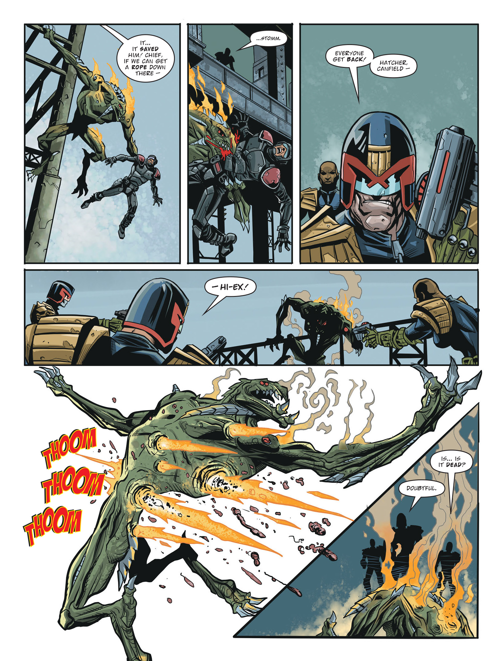 Judge Dredd Megazine (2003-) issue 465 - Page 7