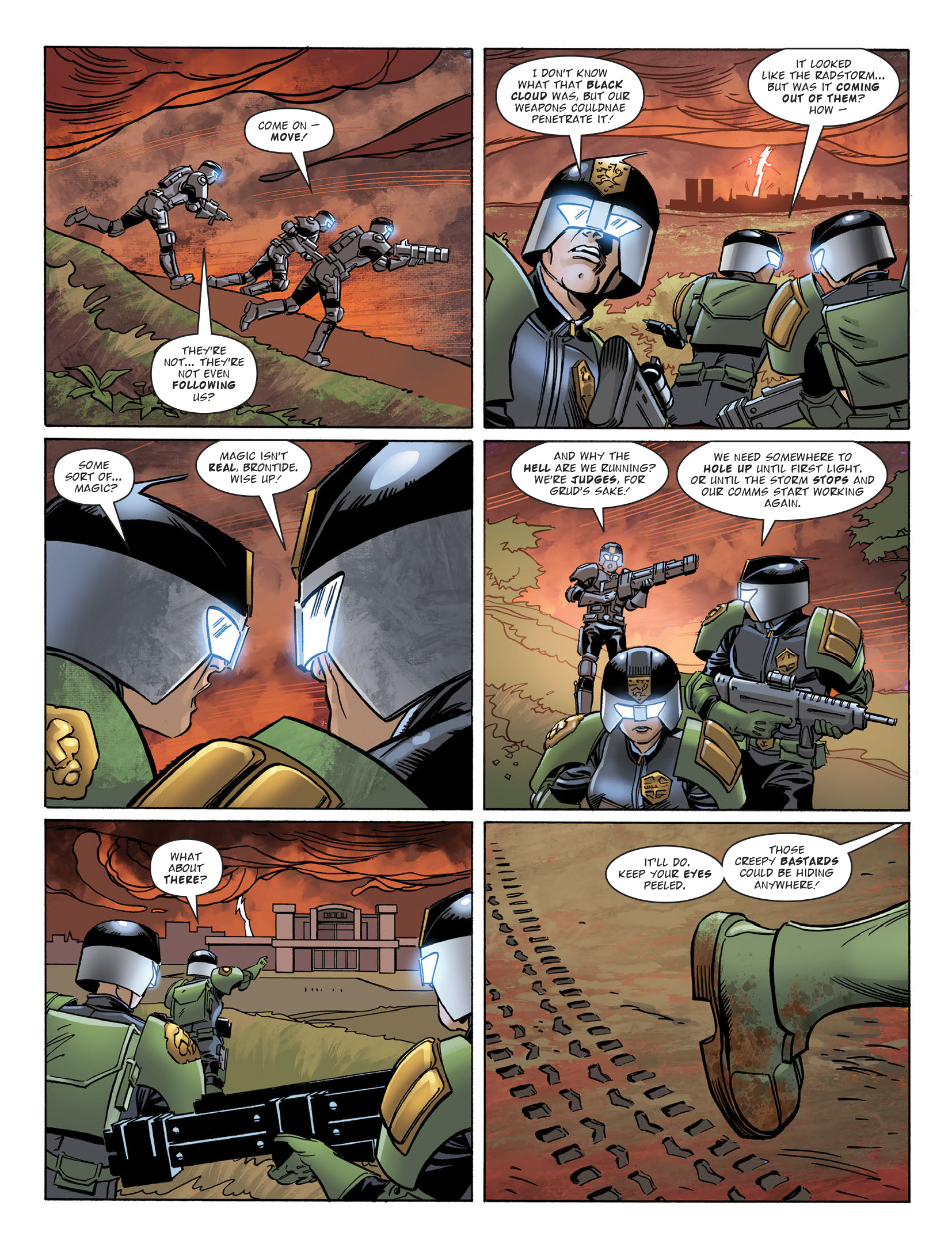 Judge Dredd Megazine (2003-) issue 465 - Page 129