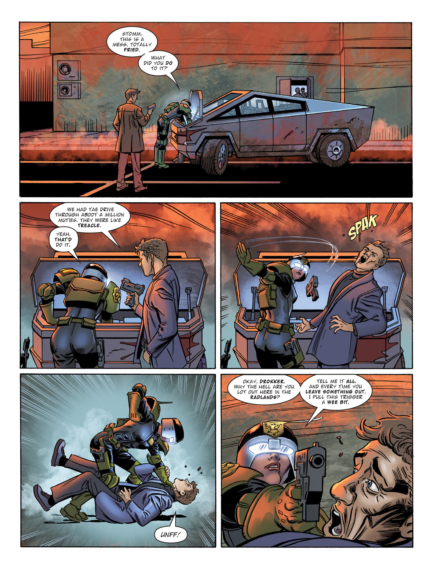 Judge Dredd Megazine (2003-) issue 466 - Page 124