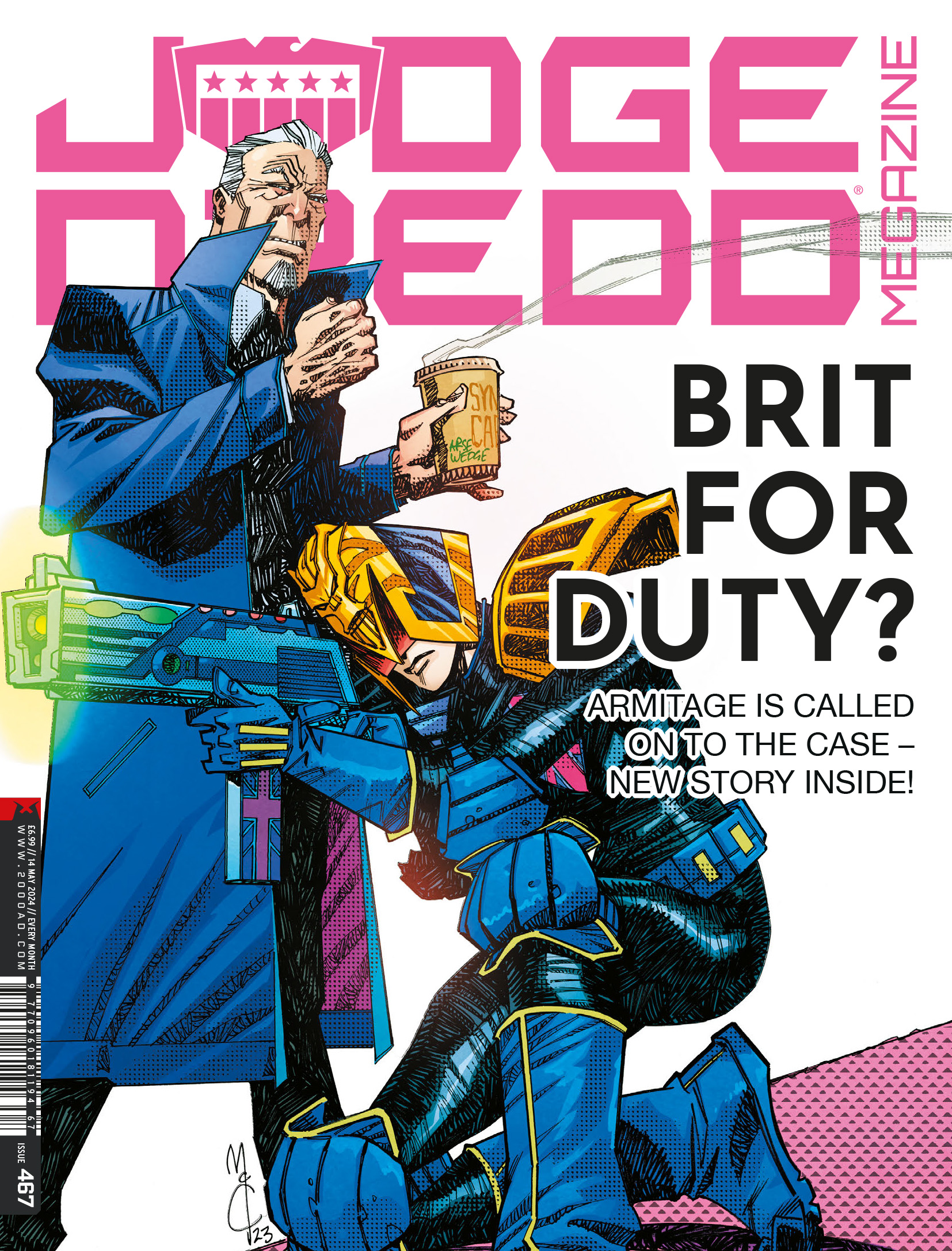 Judge Dredd Megazine (2003-)-Judge Dredd Megazine (2003-) #467