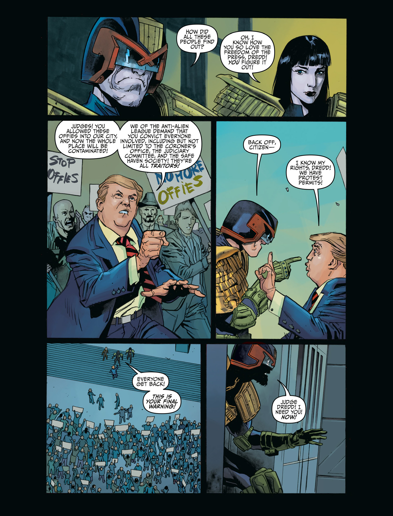 Judge Dredd Megazine (2003-) issue 468 - Page 105