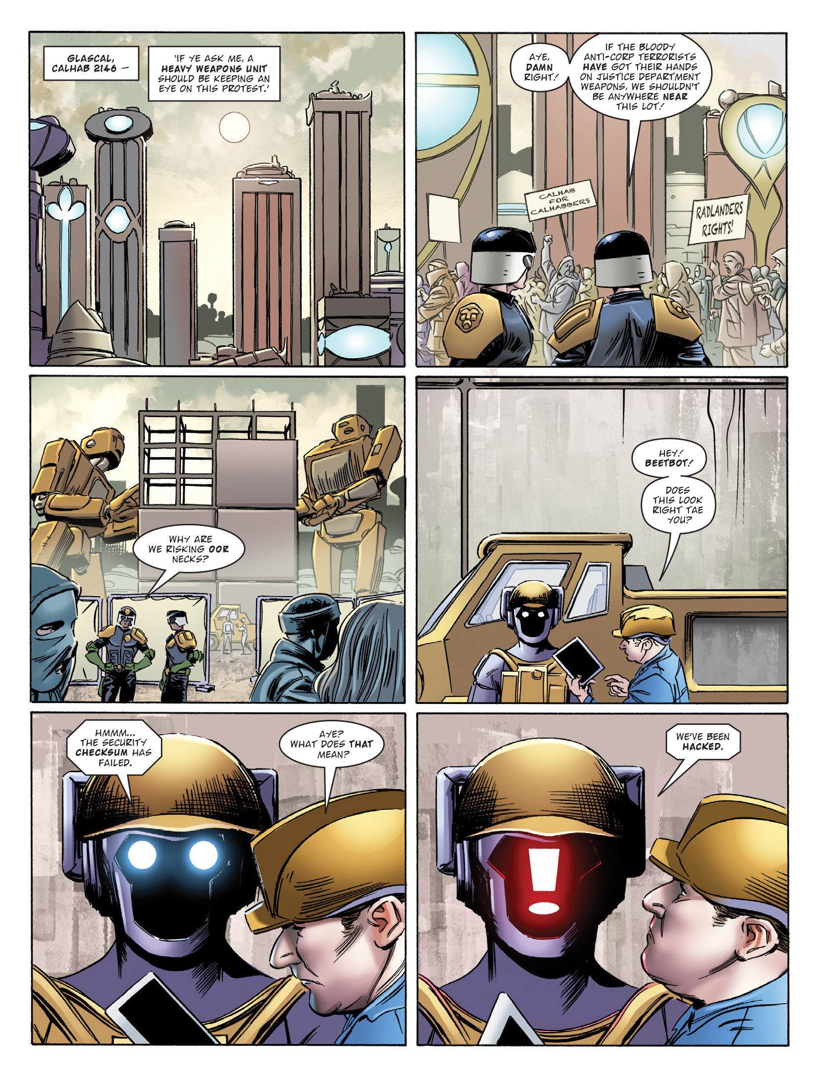 Judge Dredd Megazine (2003-) issue 468 - Page 113