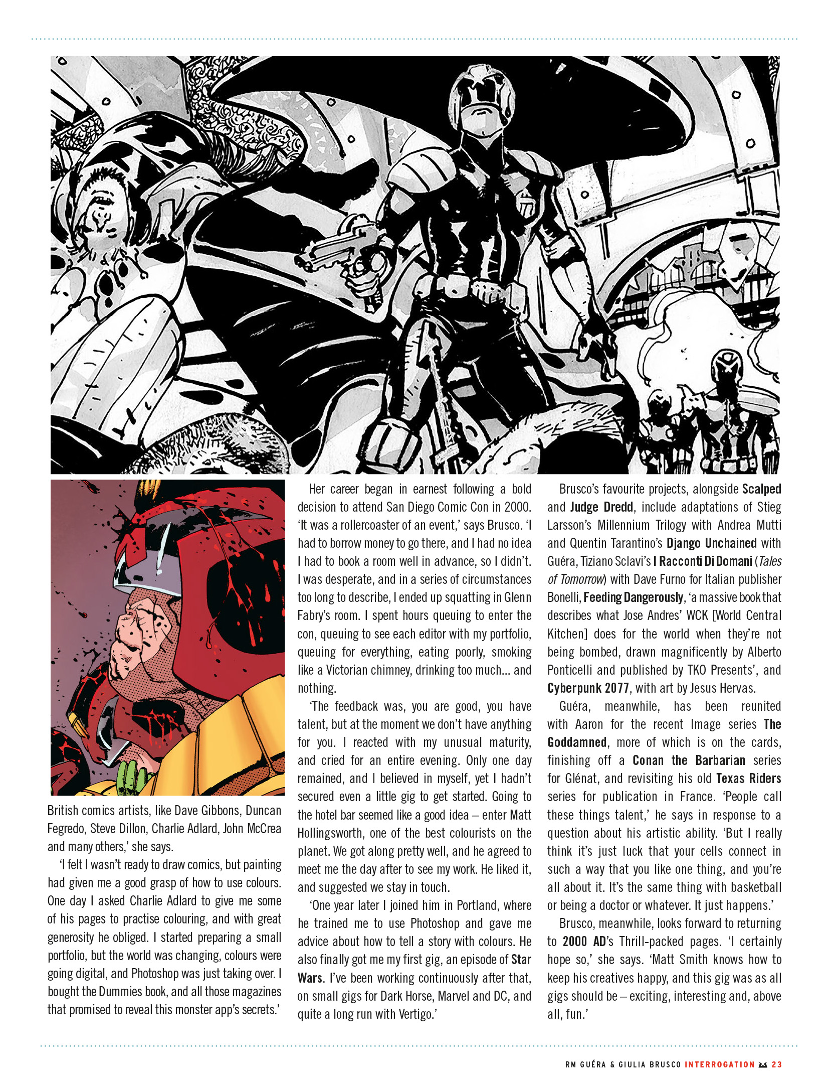 Judge Dredd Megazine (2003-) issue 468 - Page 25