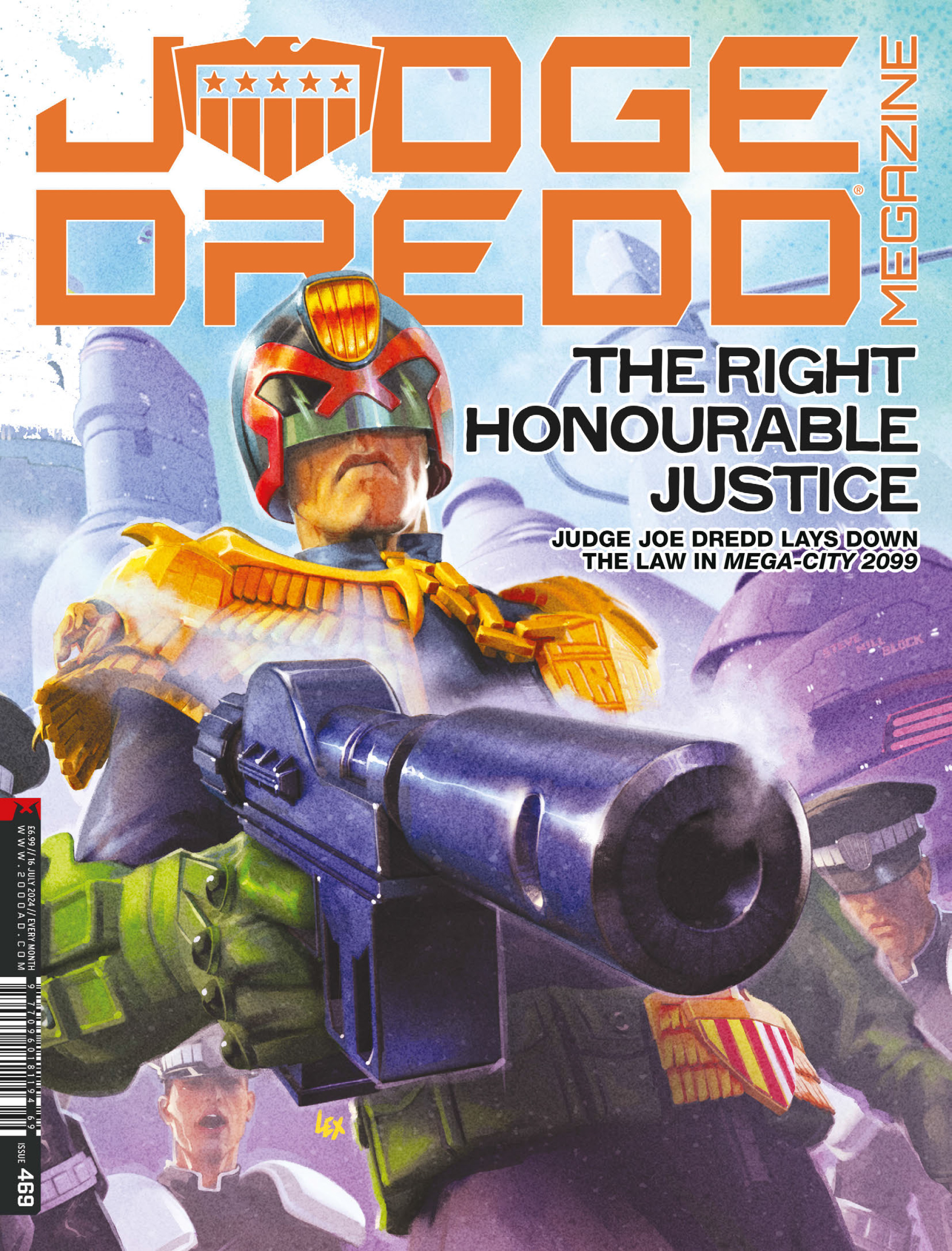 Judge Dredd Megazine (2003-) issue 469 - Page 1