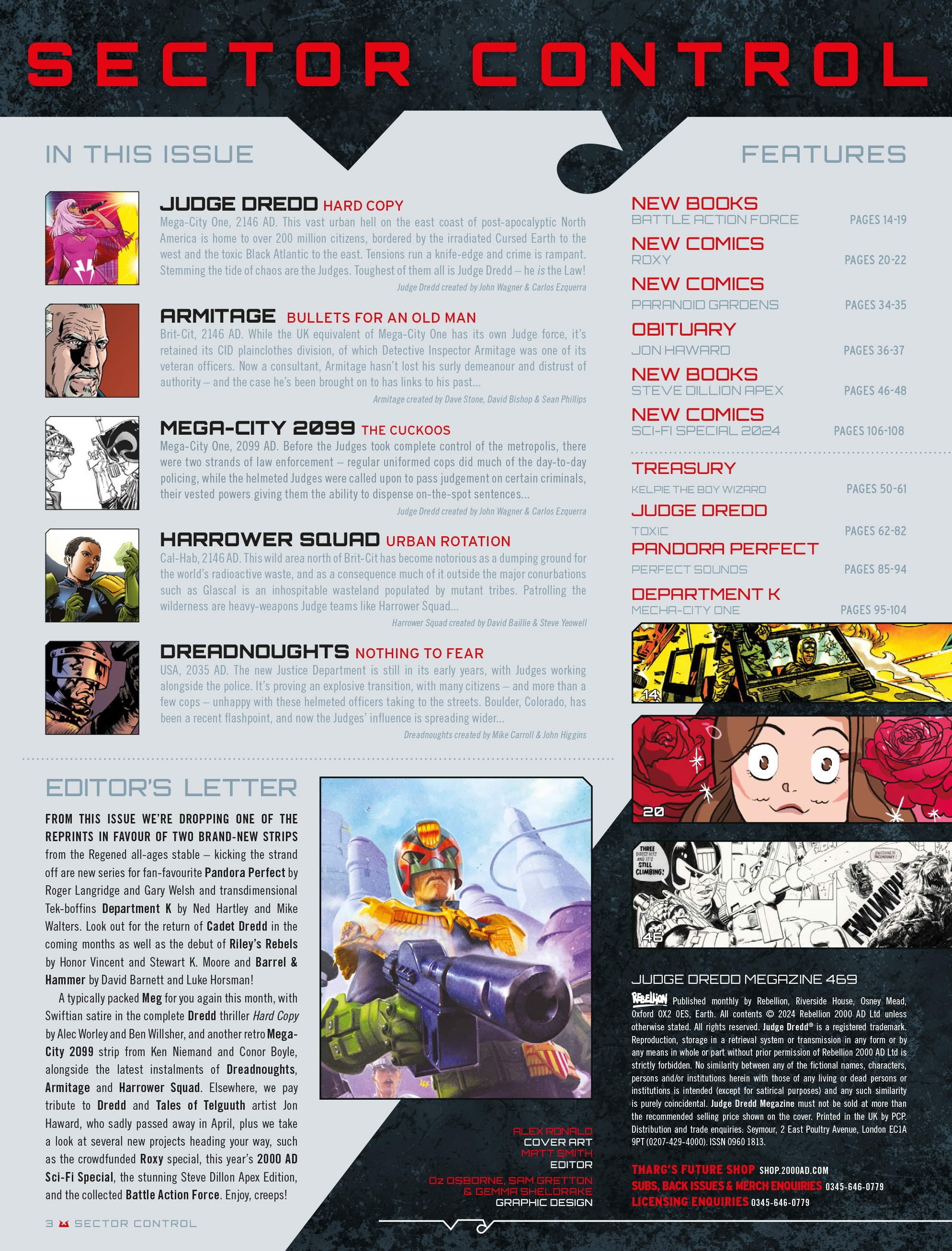 Judge Dredd Megazine (2003-) issue 469 - Page 3