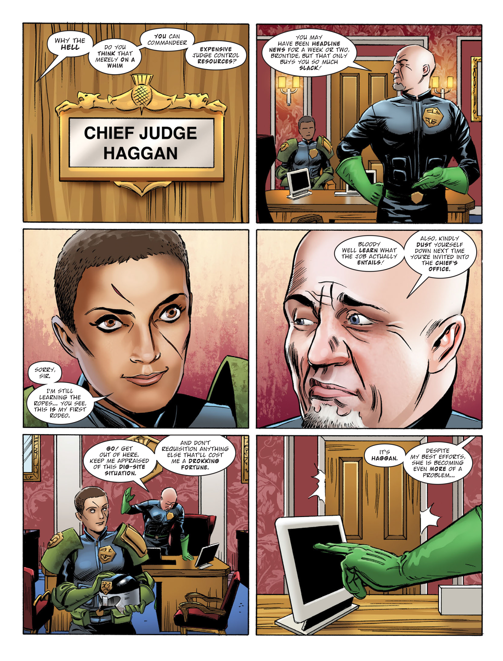 Judge Dredd Megazine (2003-) issue 469 - Page 112