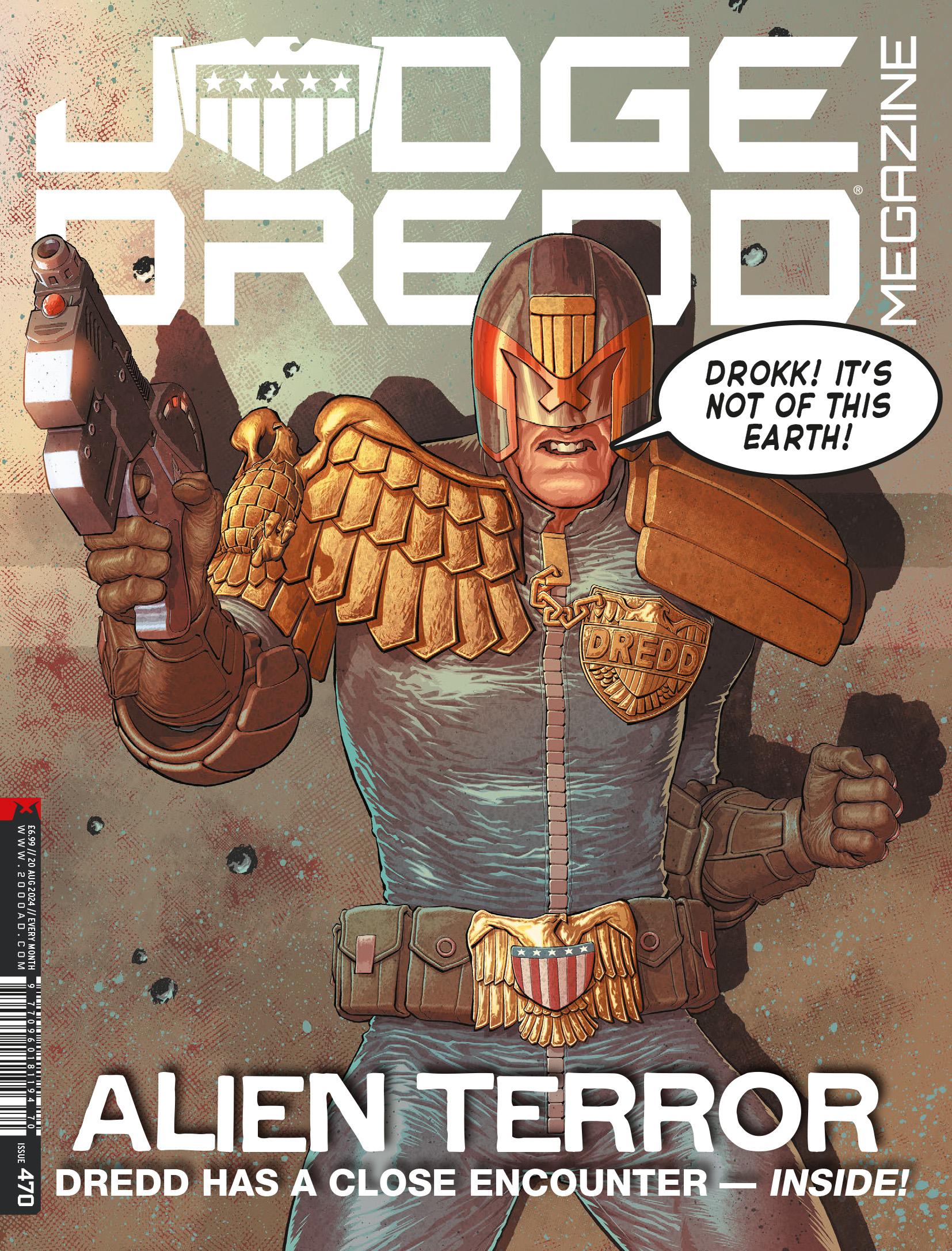 Judge Dredd Megazine (2003-) issue 470 - Page 1