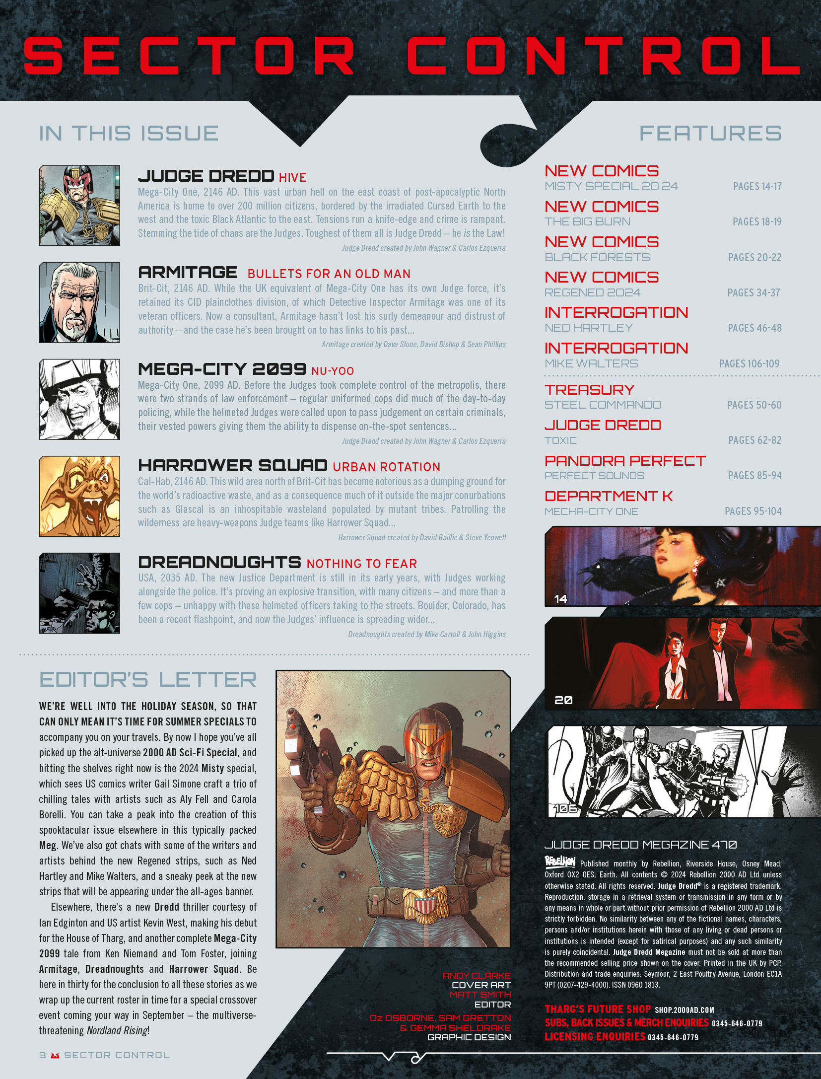 Judge Dredd Megazine (2003-) issue 470 - Page 3