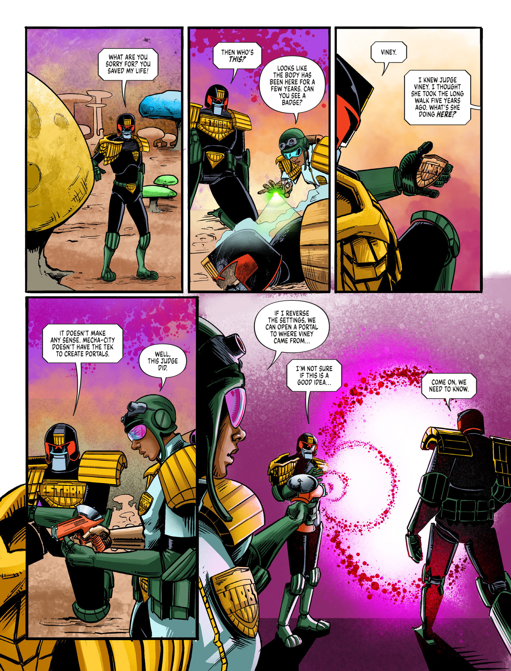 Judge Dredd Megazine (2003-) issue 470 - Page 104