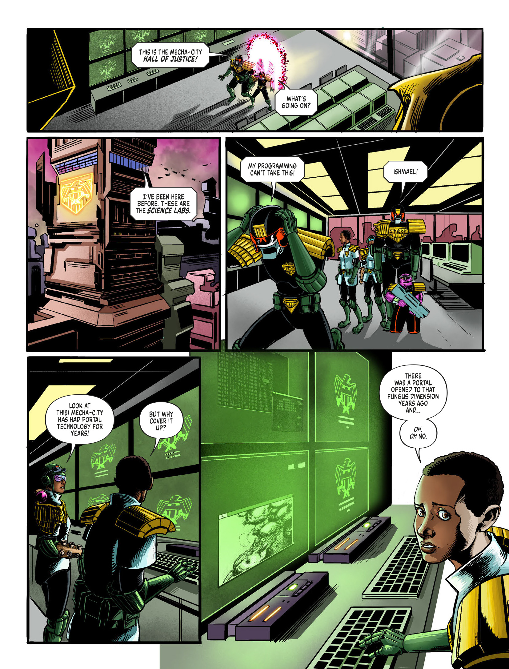 Judge Dredd Megazine (2003-) issue 470 - Page 105