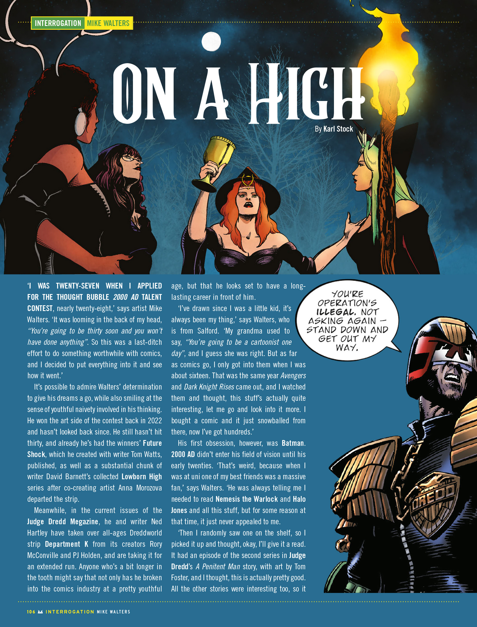 Judge Dredd Megazine (2003-) issue 470 - Page 108