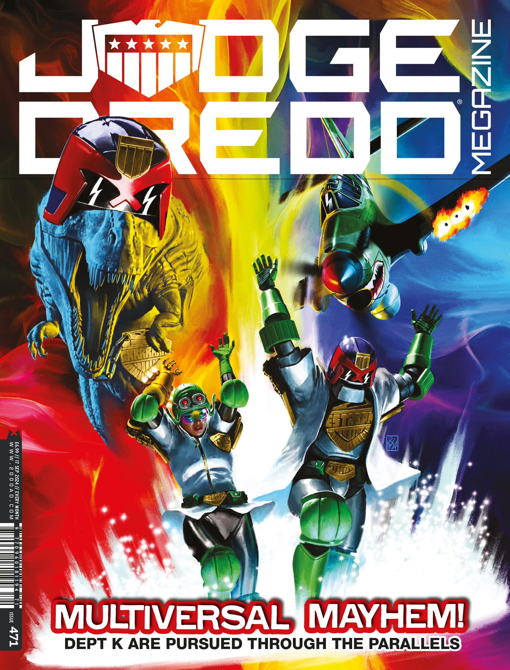 Judge Dredd Megazine (2003-) issue 471 - Page 1