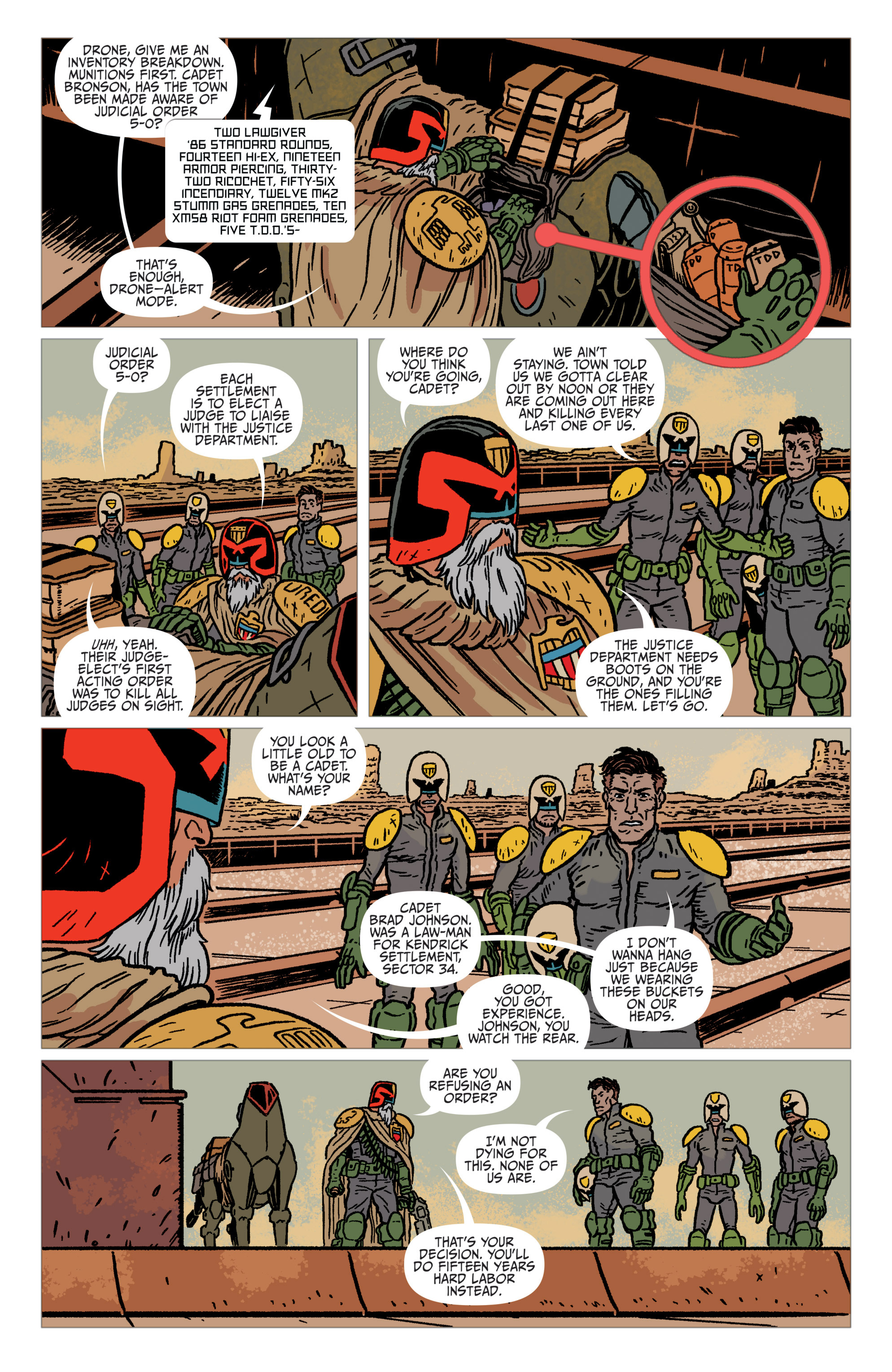 Judge Dredd: The Blessed Earth (2017) issue 1 - Page 8