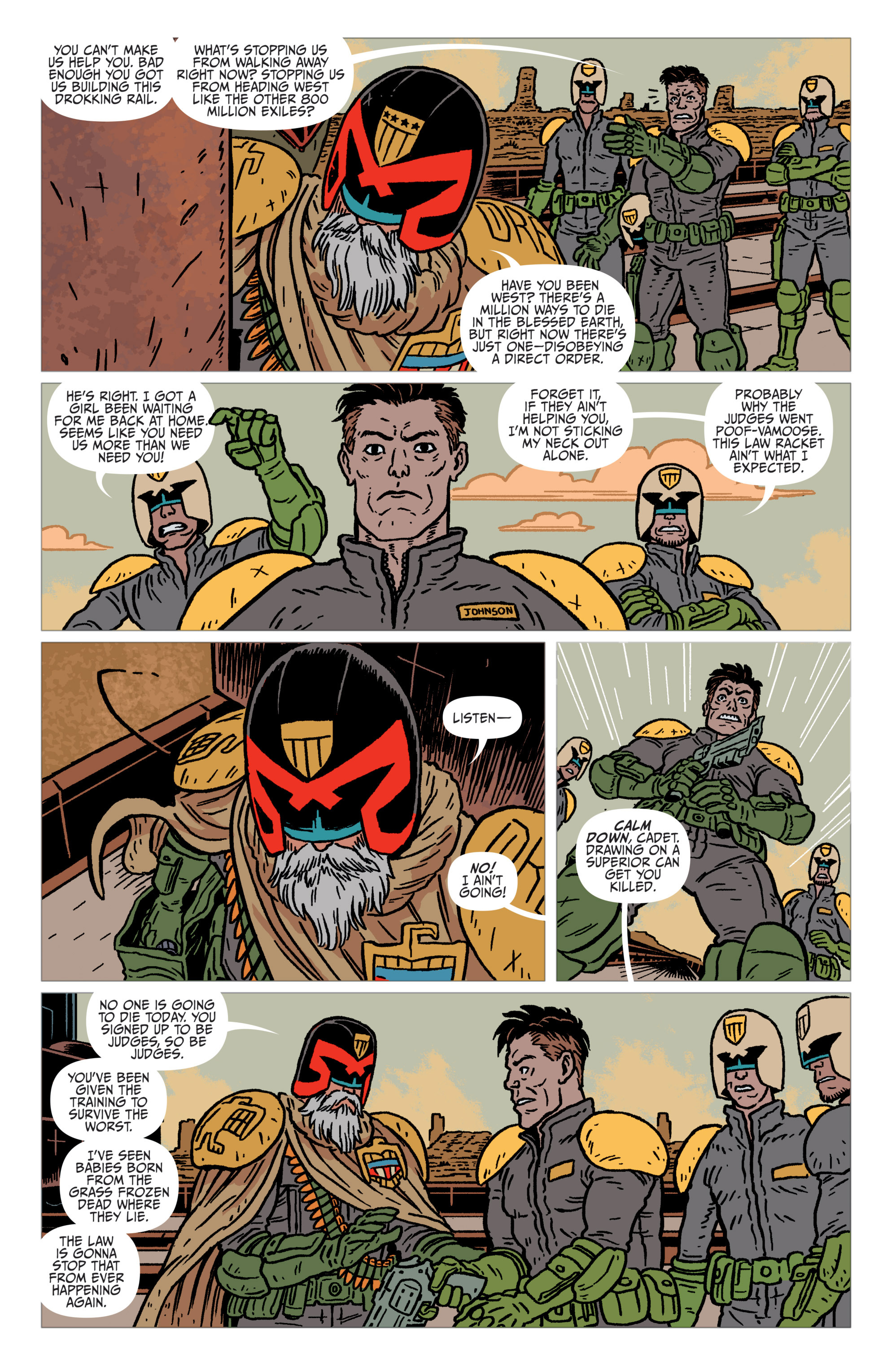 Judge Dredd: The Blessed Earth (2017) issue 1 - Page 10