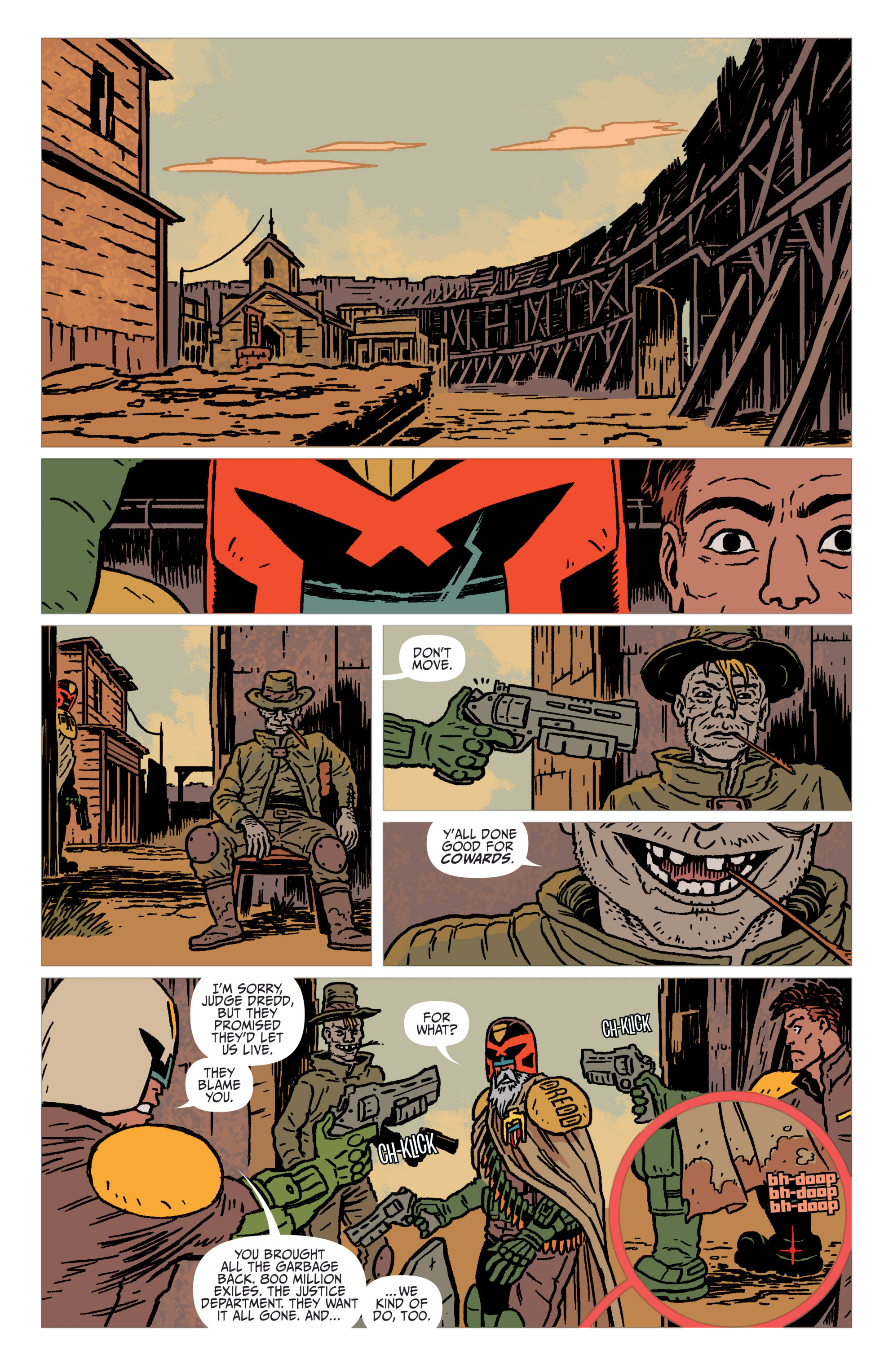 Judge Dredd: The Blessed Earth (2017) issue 1 - Page 12