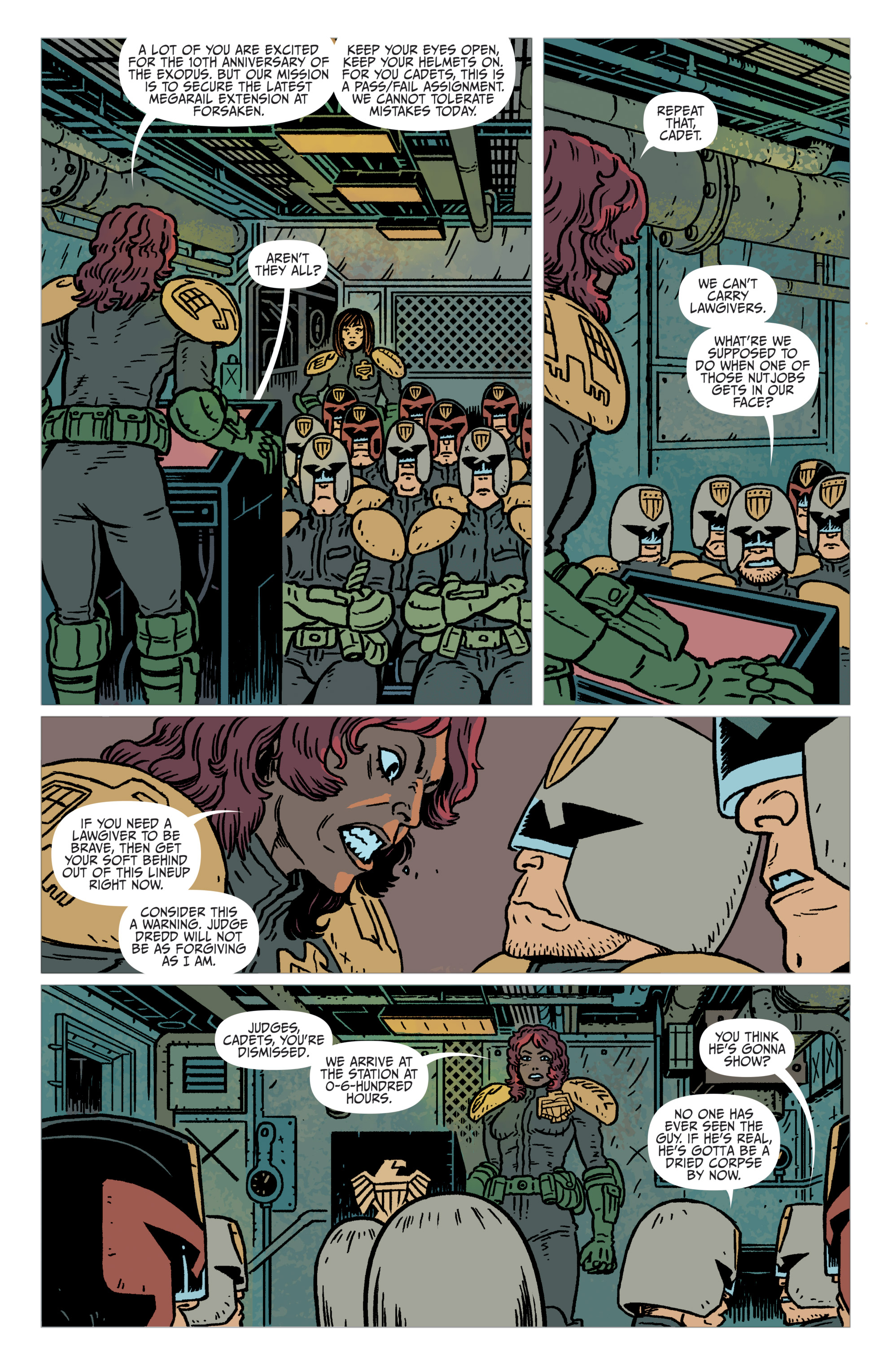 Judge Dredd: The Blessed Earth (2017) issue 2 - Page 7