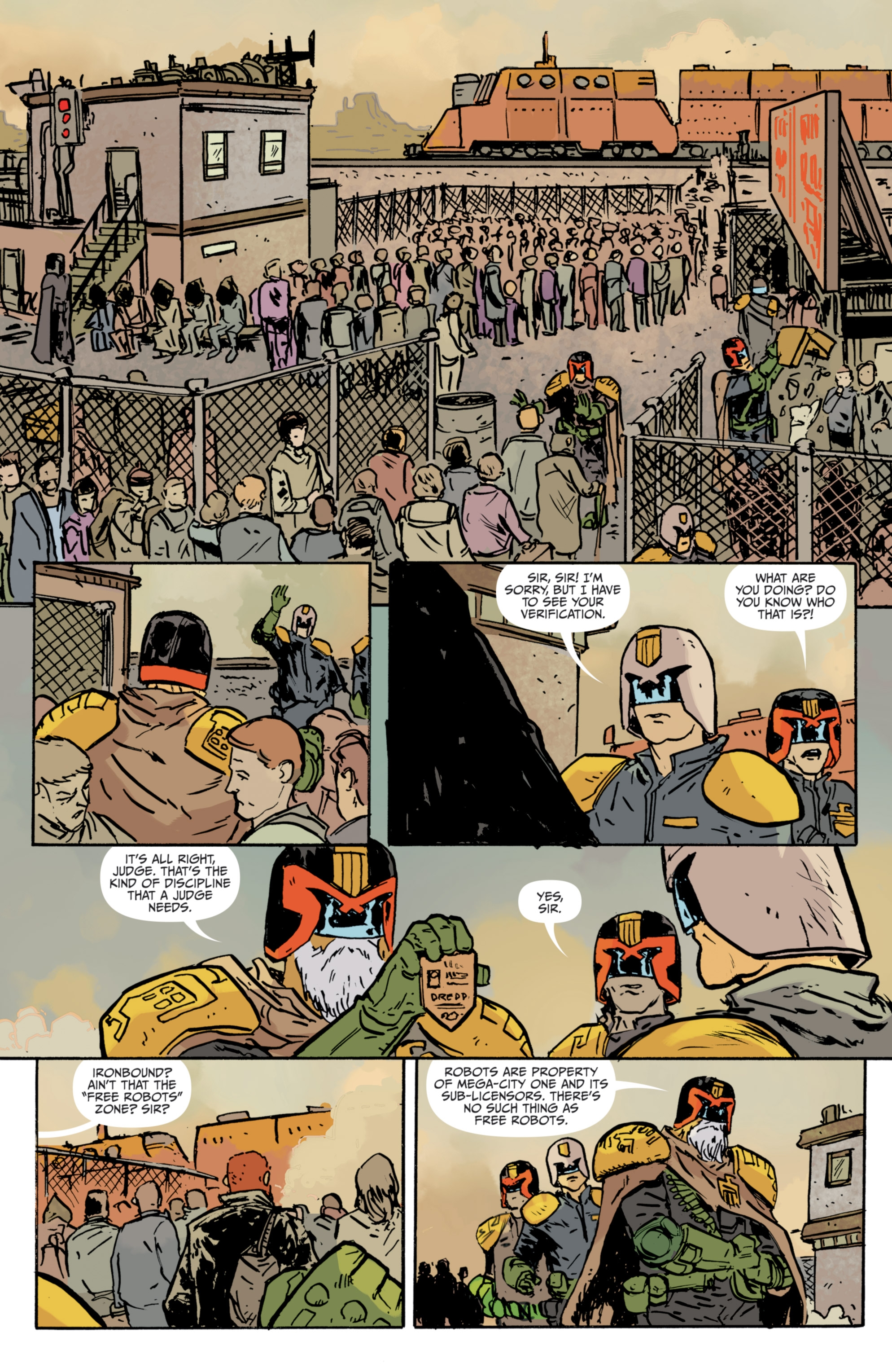 Judge Dredd: The Blessed Earth (2017) issue 3 - Page 5