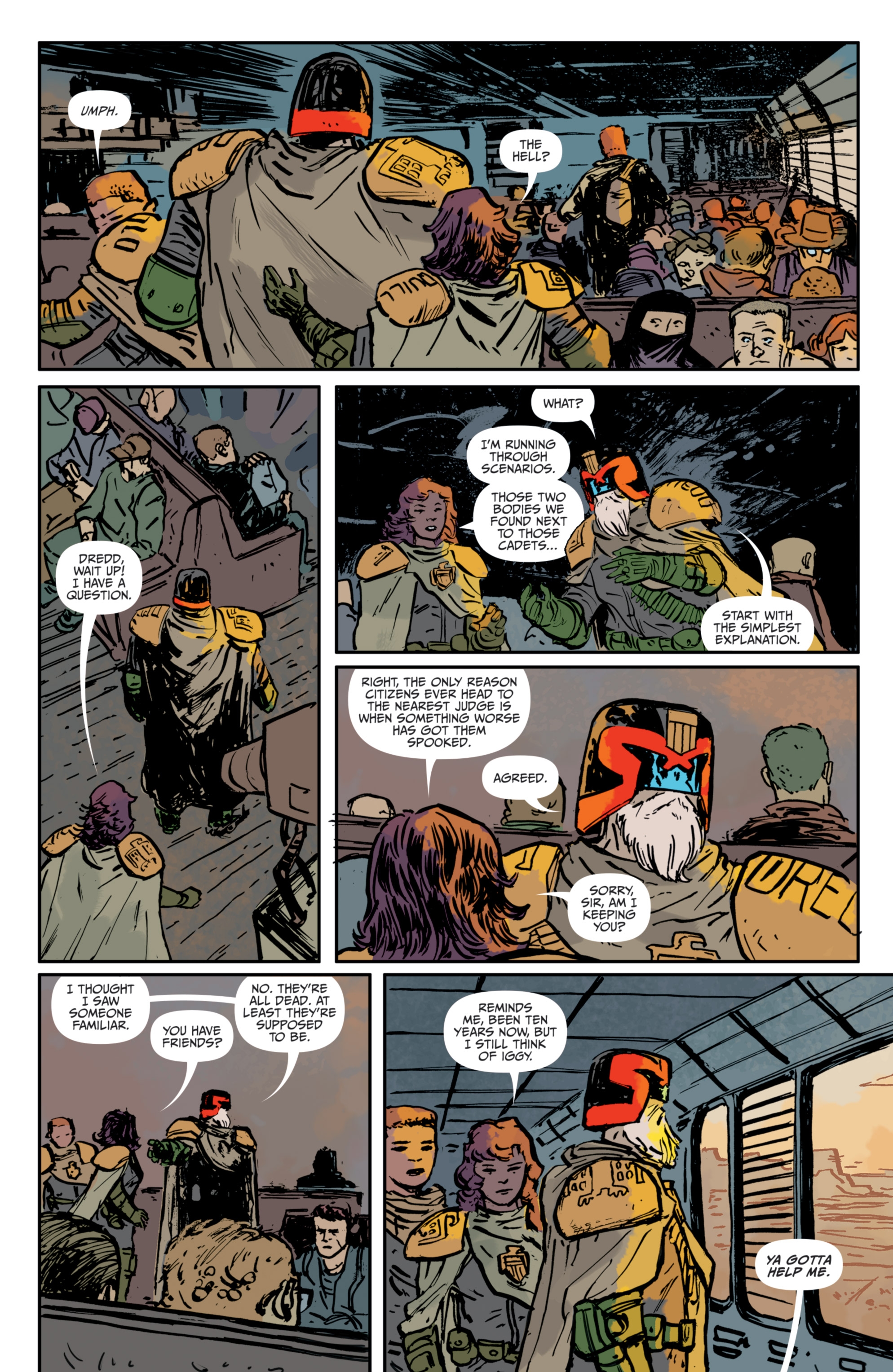 Judge Dredd: The Blessed Earth (2017) issue 3 - Page 7