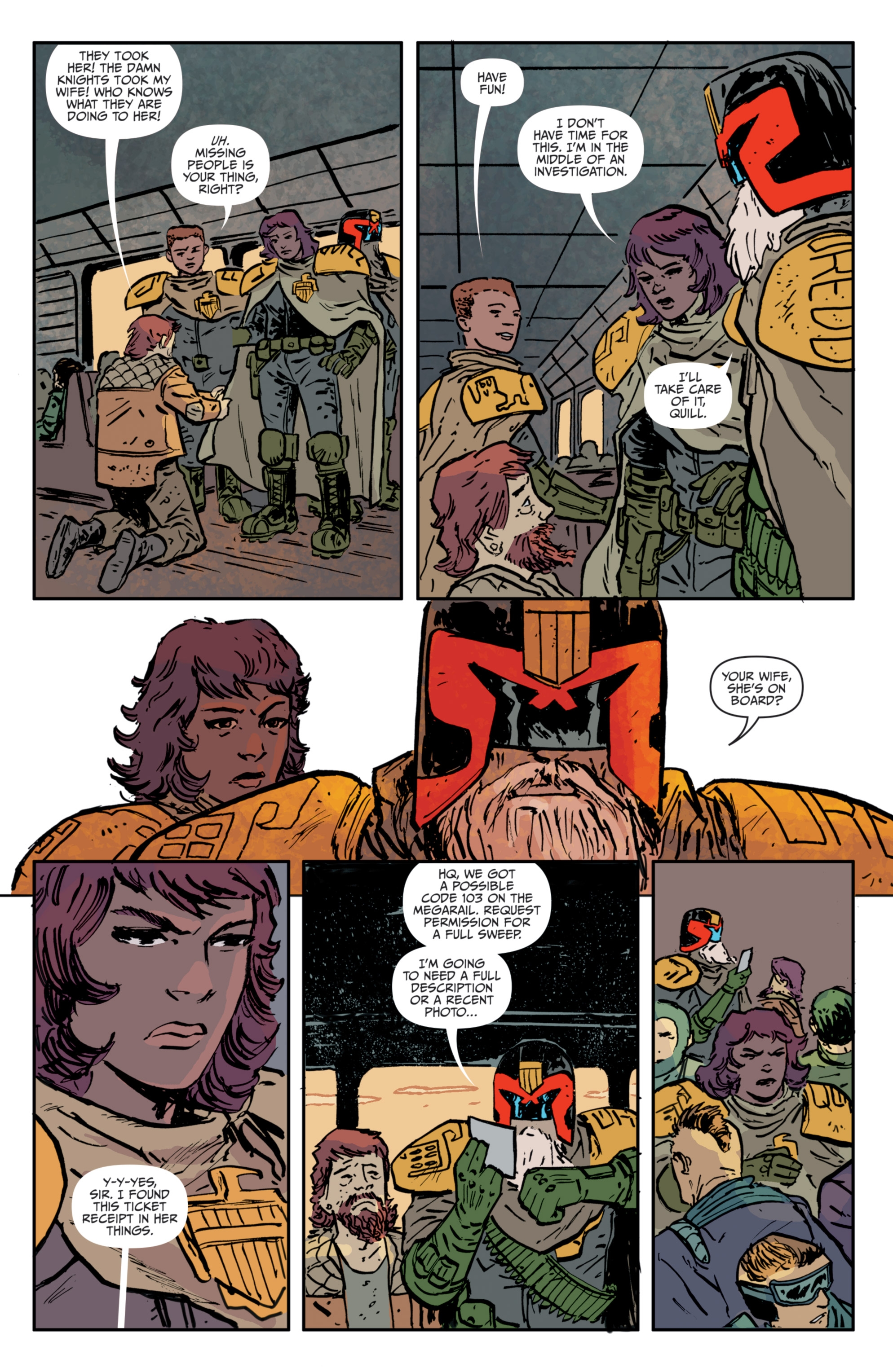 Judge Dredd: The Blessed Earth (2017) issue 3 - Page 8