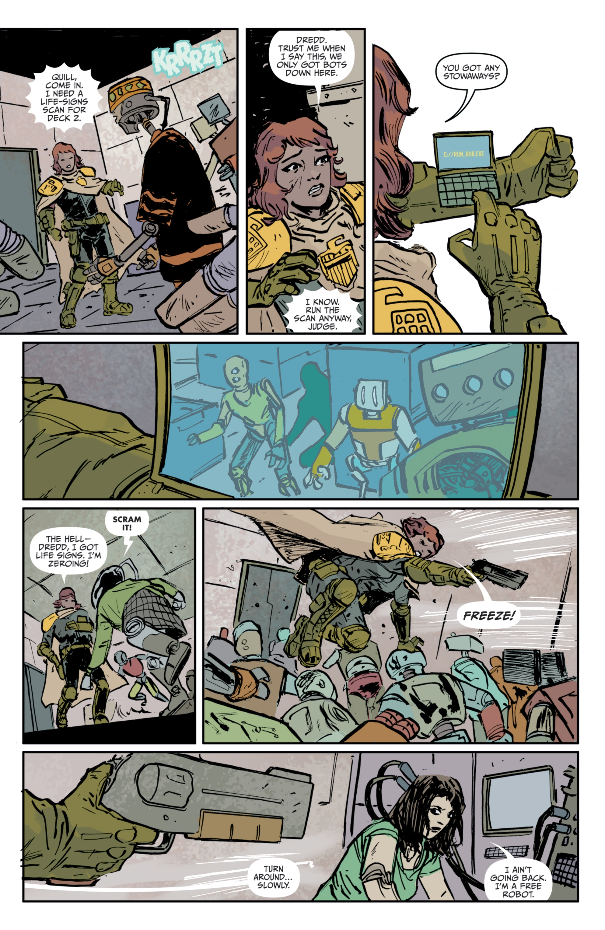 Judge Dredd: The Blessed Earth (2017) issue 3 - Page 12