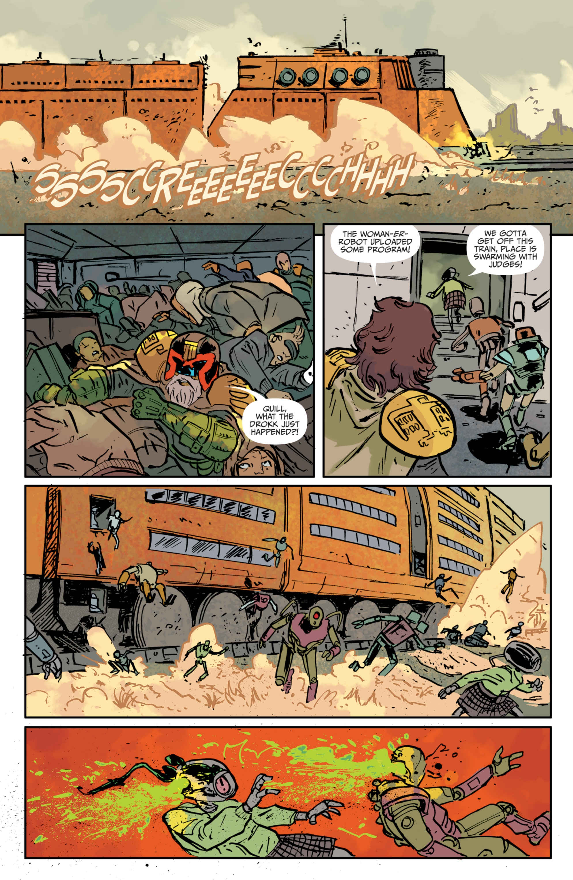 Judge Dredd: The Blessed Earth (2017) issue 3 - Page 13