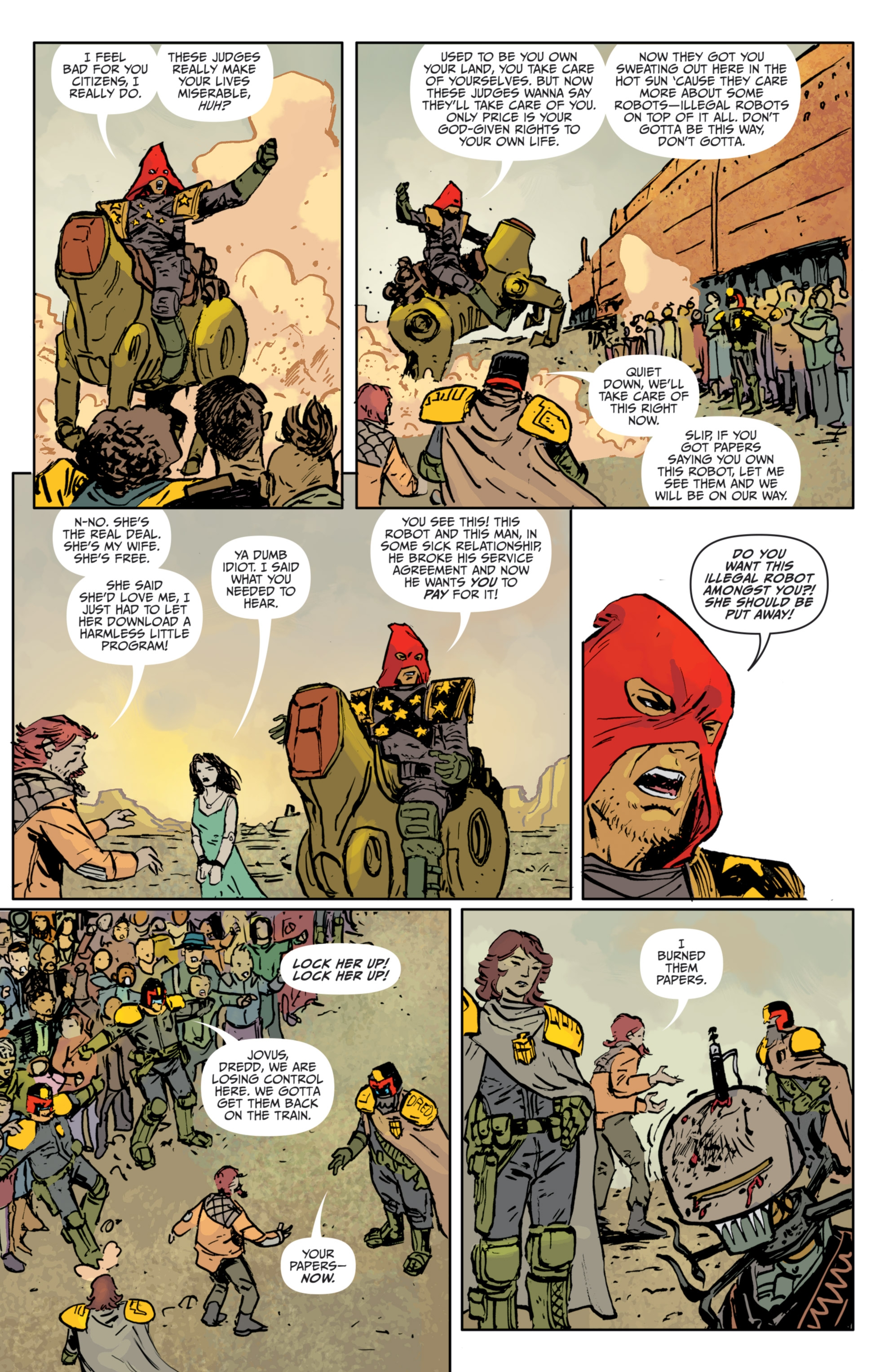 Judge Dredd: The Blessed Earth (2017) issue 3 - Page 16