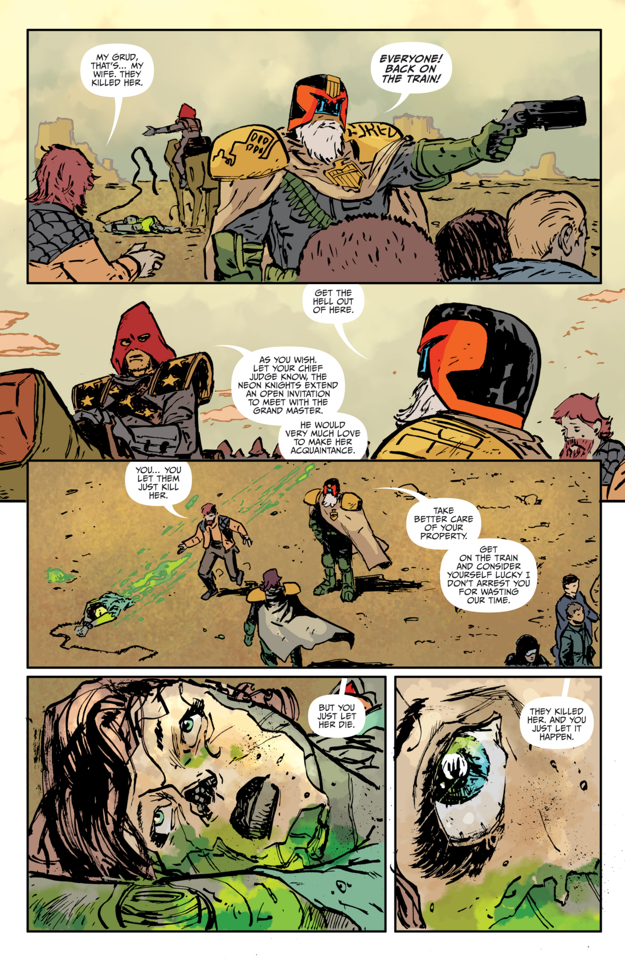 Judge Dredd: The Blessed Earth (2017) issue 3 - Page 19