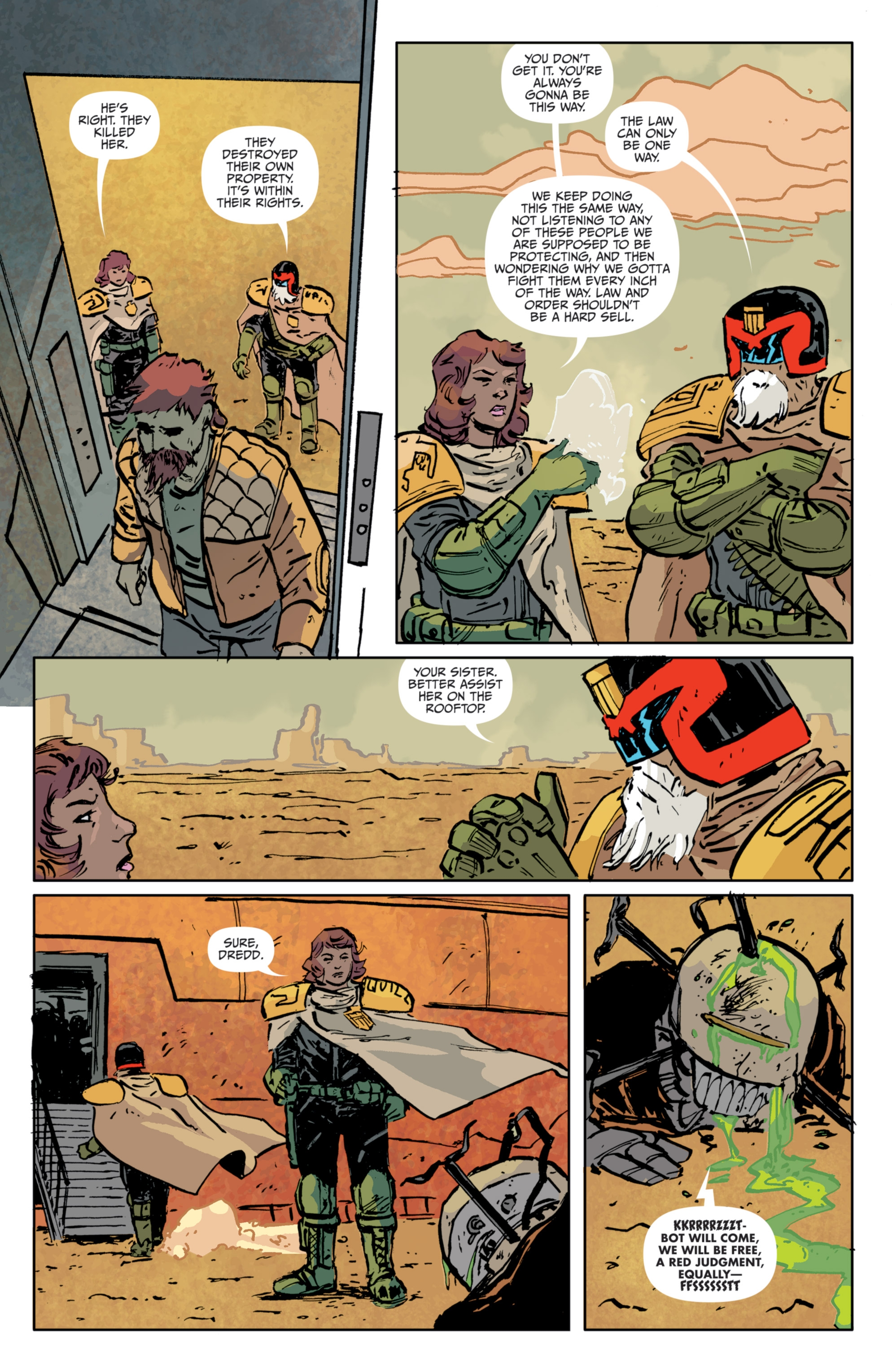 Judge Dredd: The Blessed Earth (2017) issue 3 - Page 20