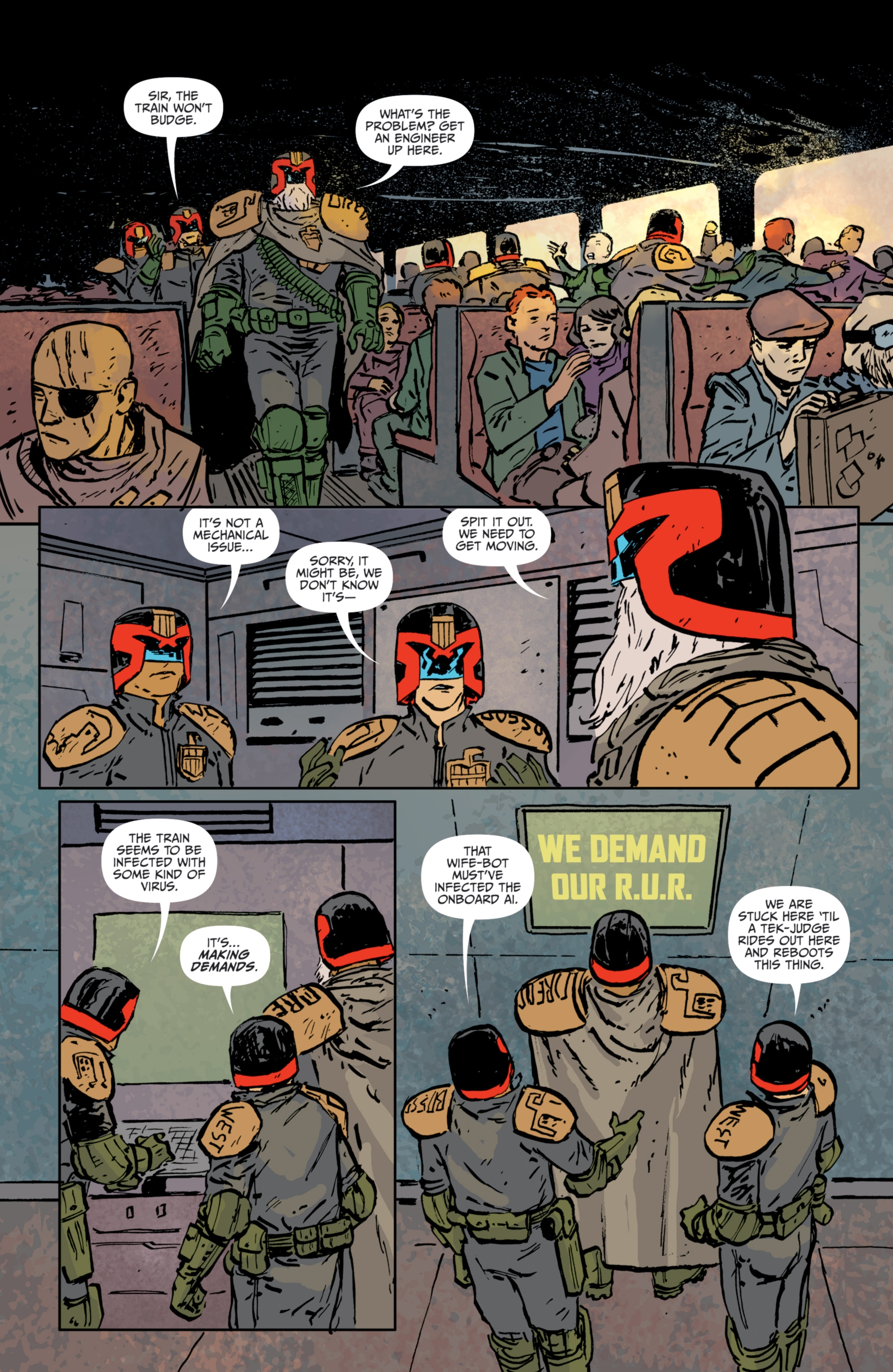 Judge Dredd: The Blessed Earth (2017) issue 3 - Page 21