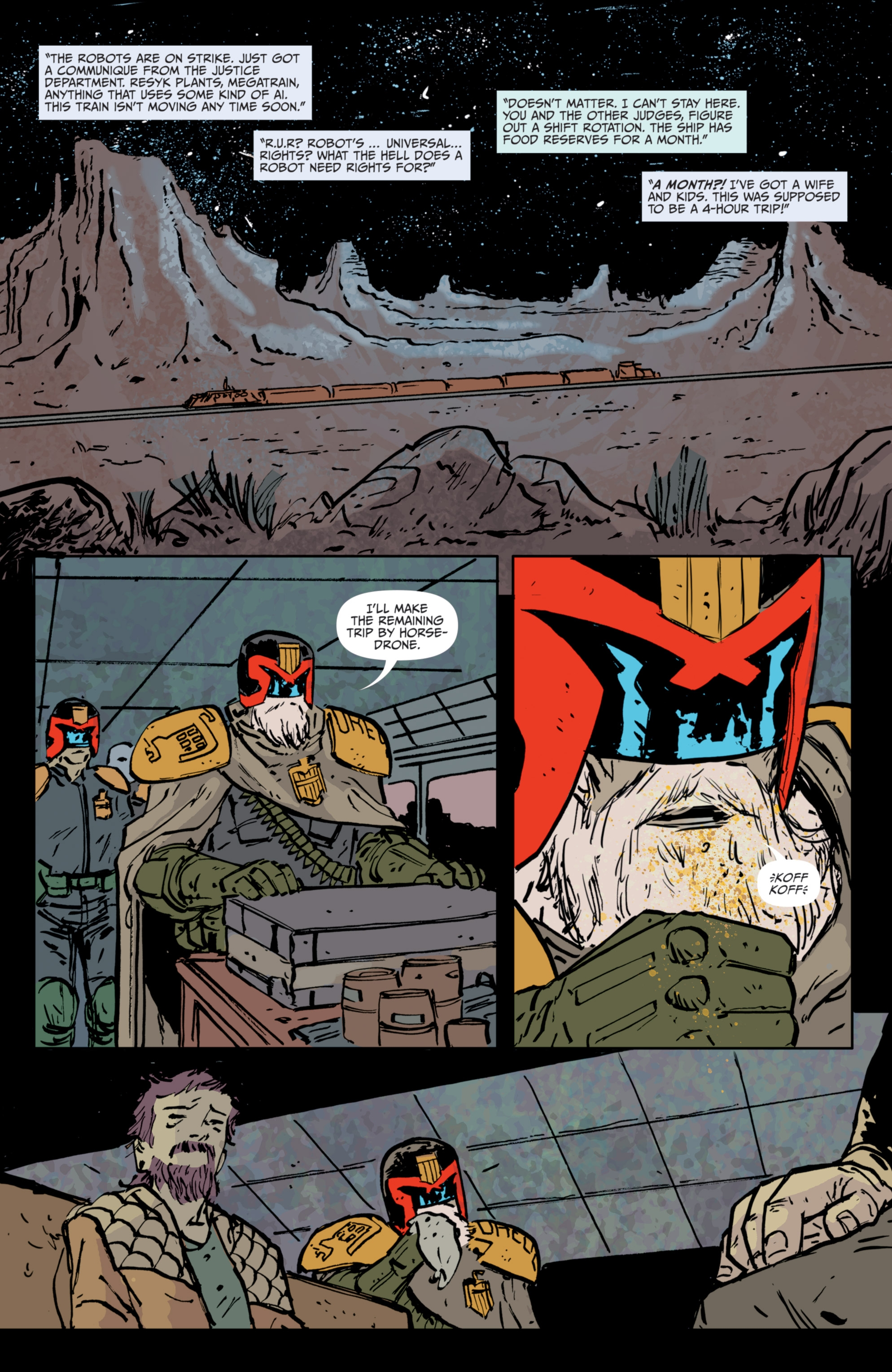 Judge Dredd: The Blessed Earth (2017) issue 3 - Page 22