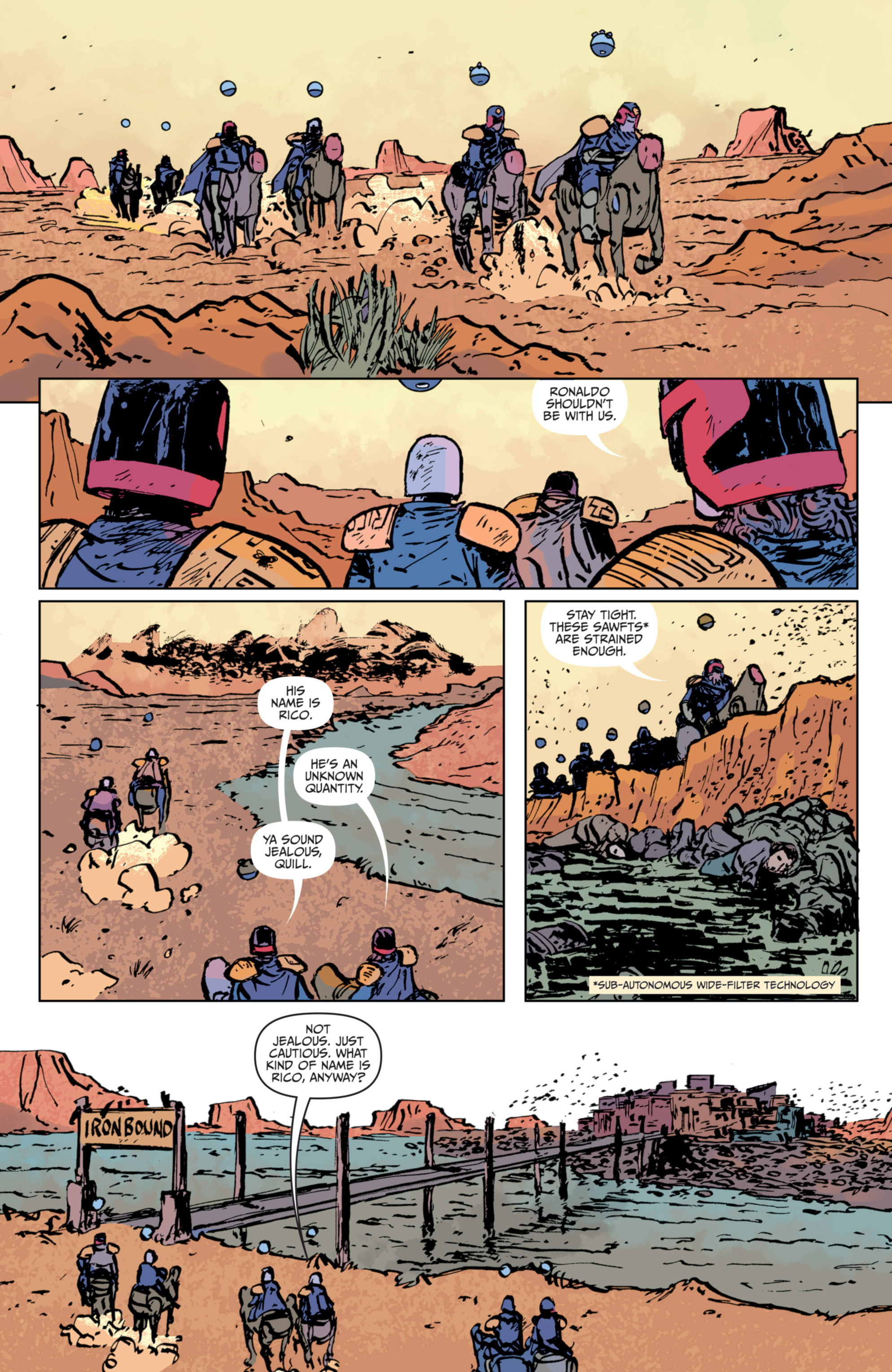 Judge Dredd: The Blessed Earth (2017) issue 4 - Page 5