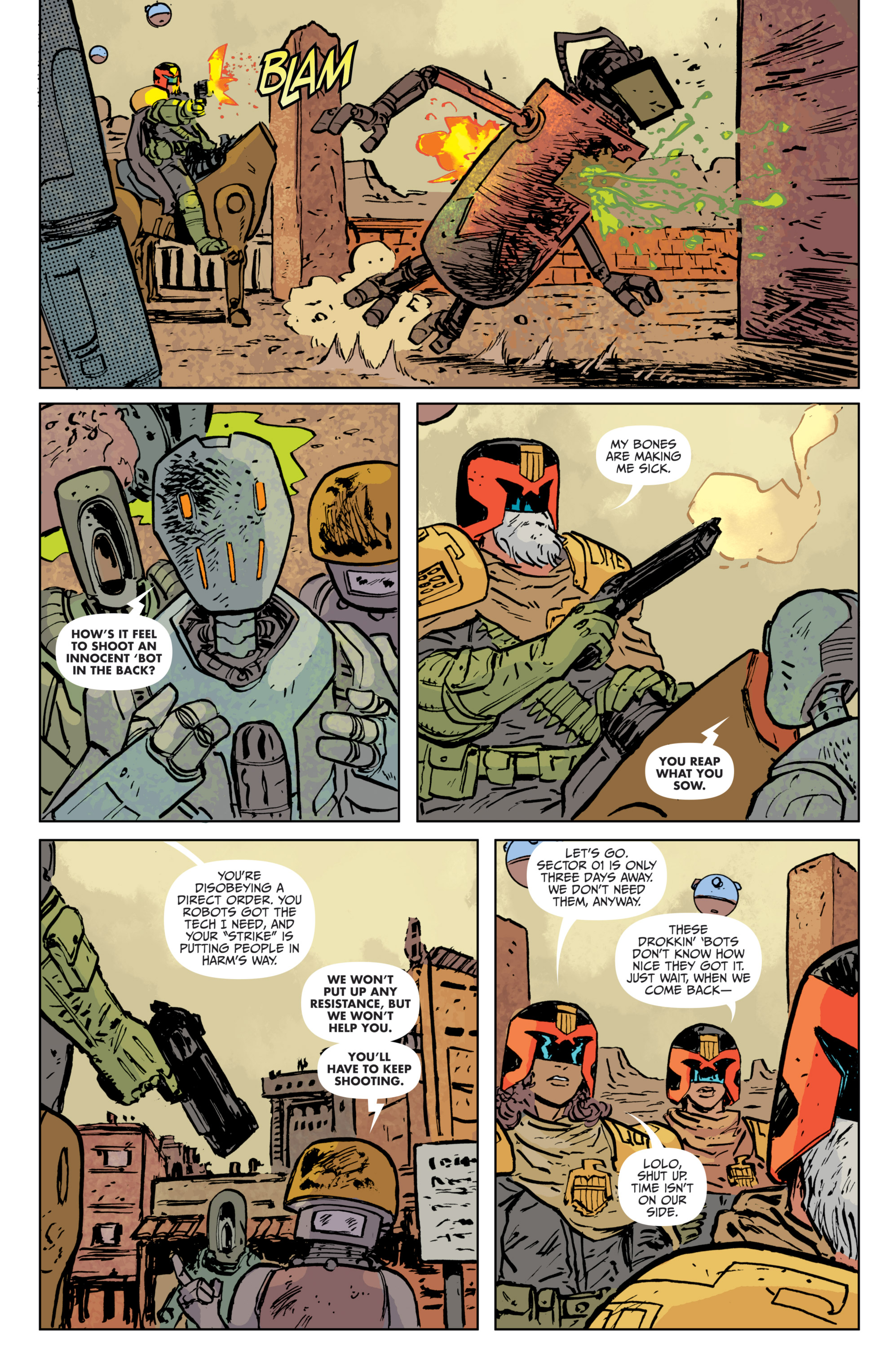 Judge Dredd: The Blessed Earth (2017) issue 4 - Page 7