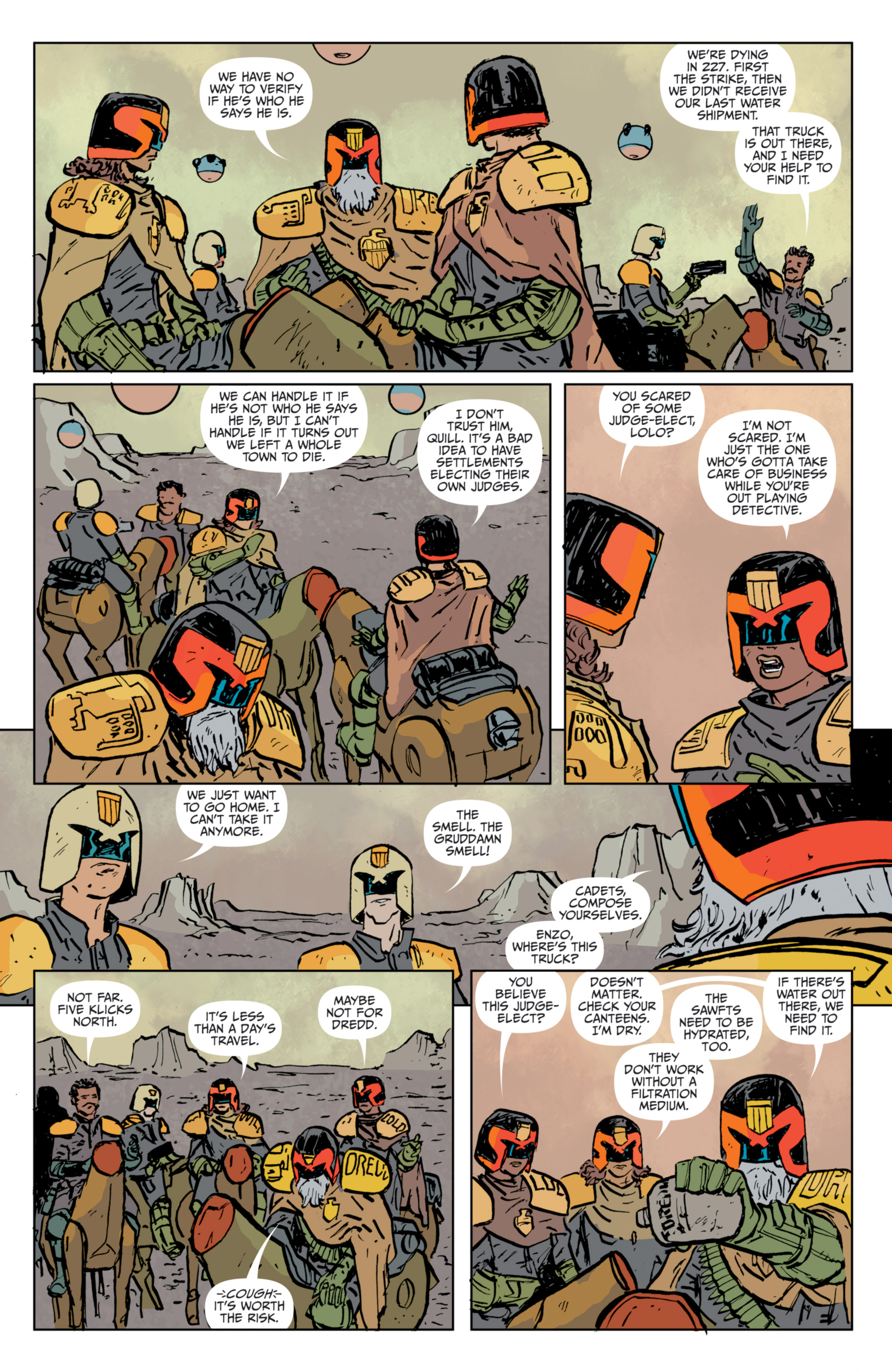 Judge Dredd: The Blessed Earth (2017) issue 4 - Page 10