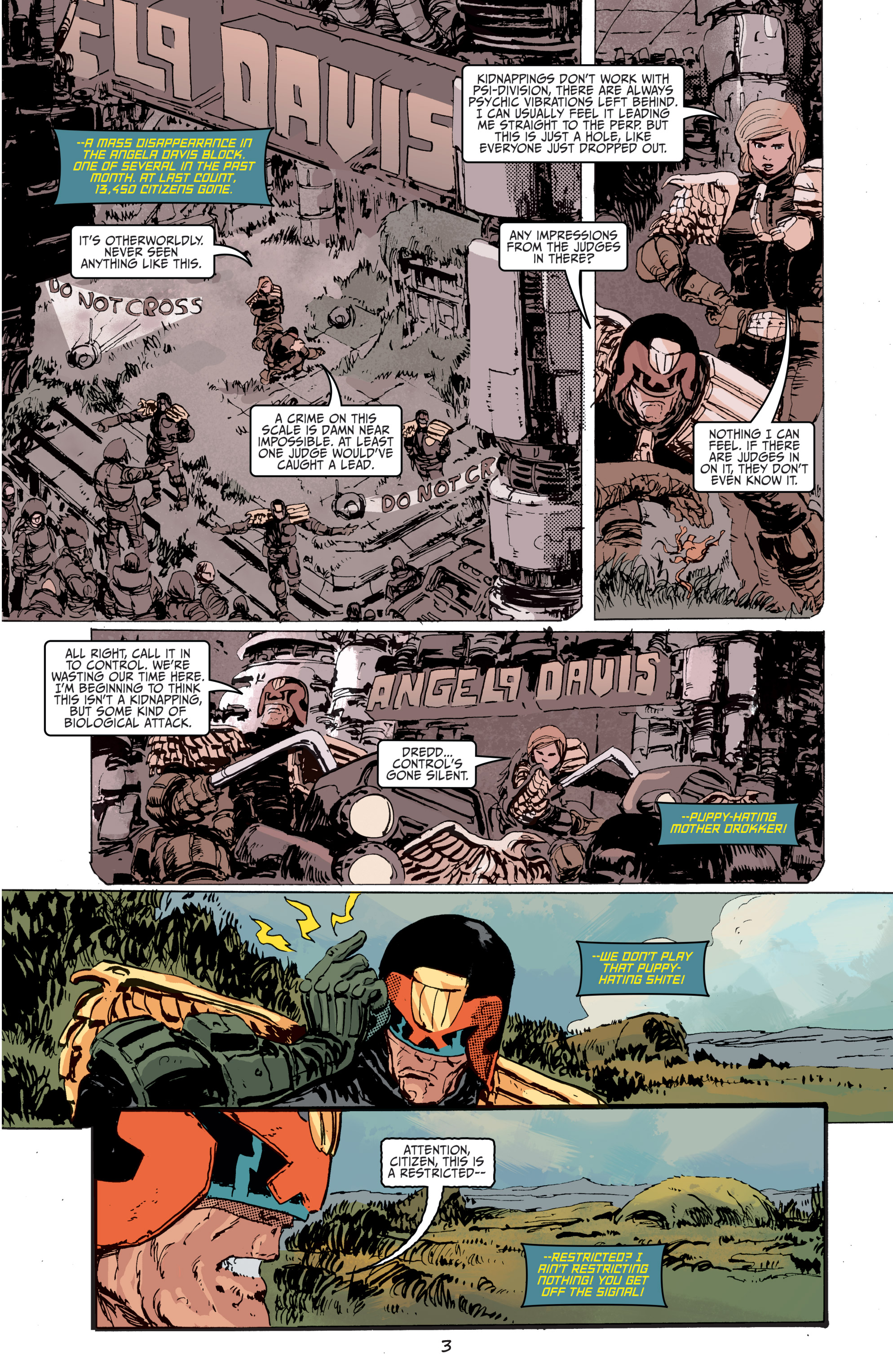 Judge Dredd: The Blessed Earth (2017) issue 4 - Page 34