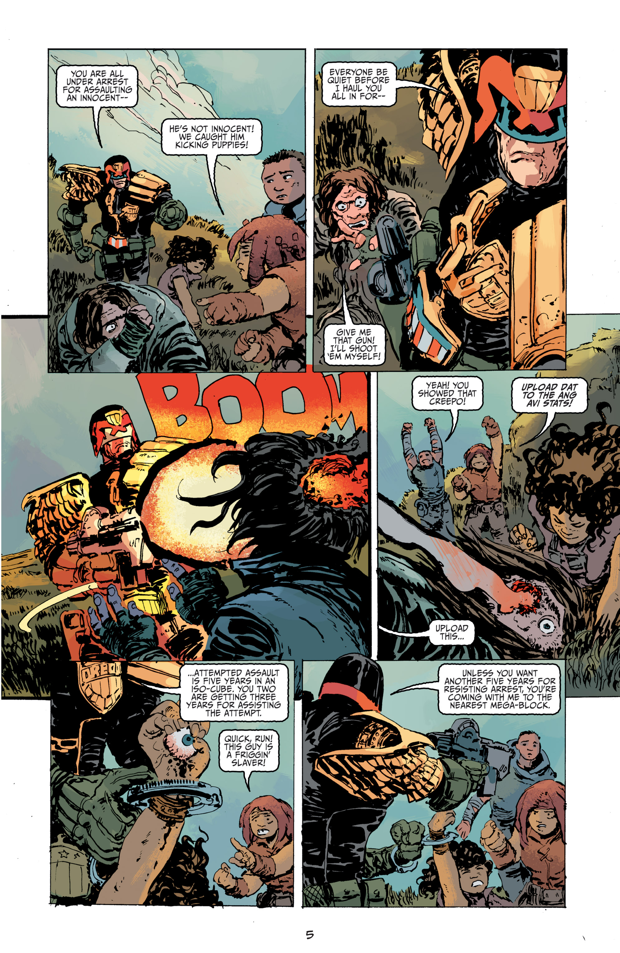 Judge Dredd: The Blessed Earth (2017) issue 4 - Page 36