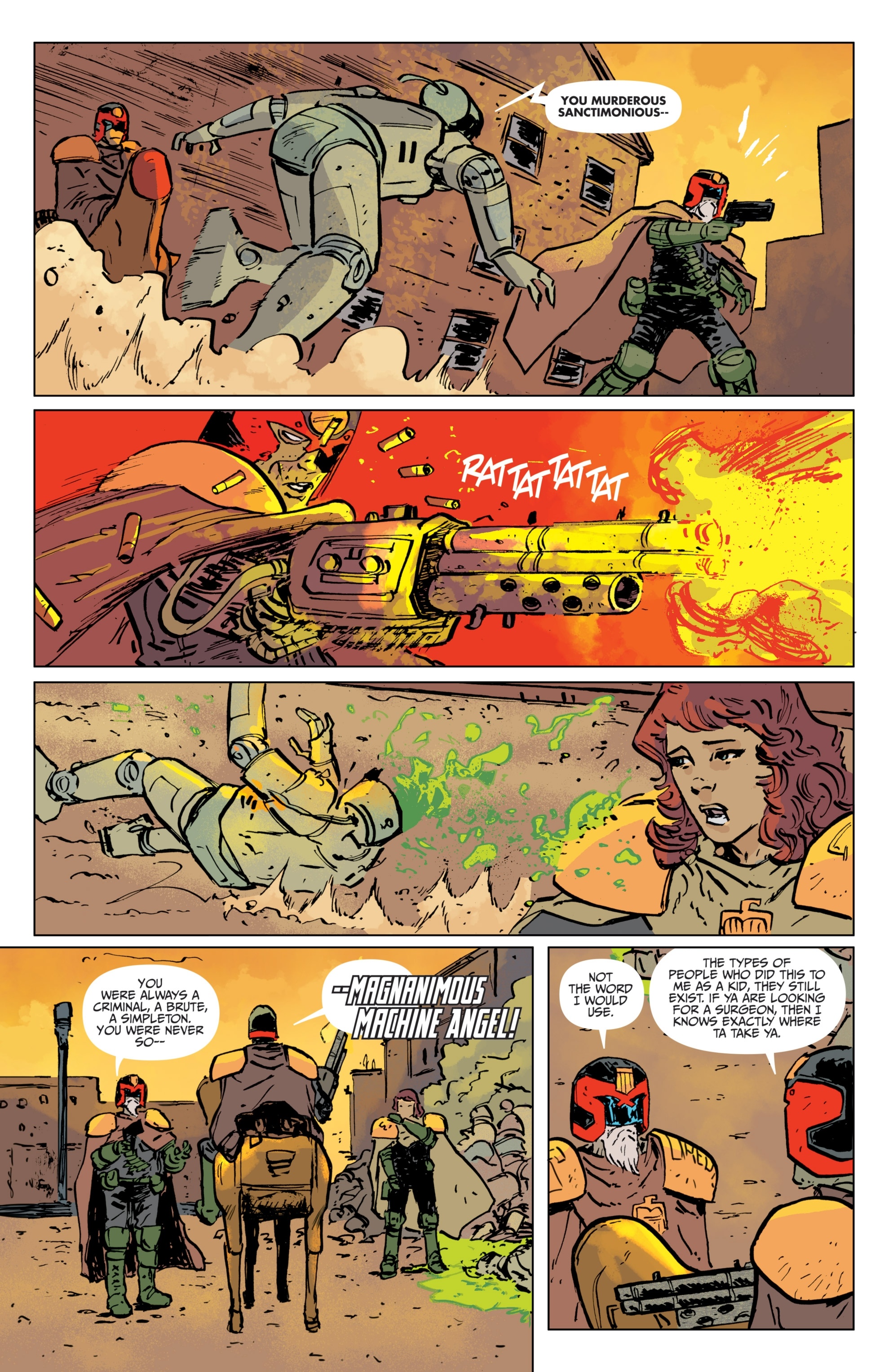 Judge Dredd: The Blessed Earth (2017) issue 5 - Page 8