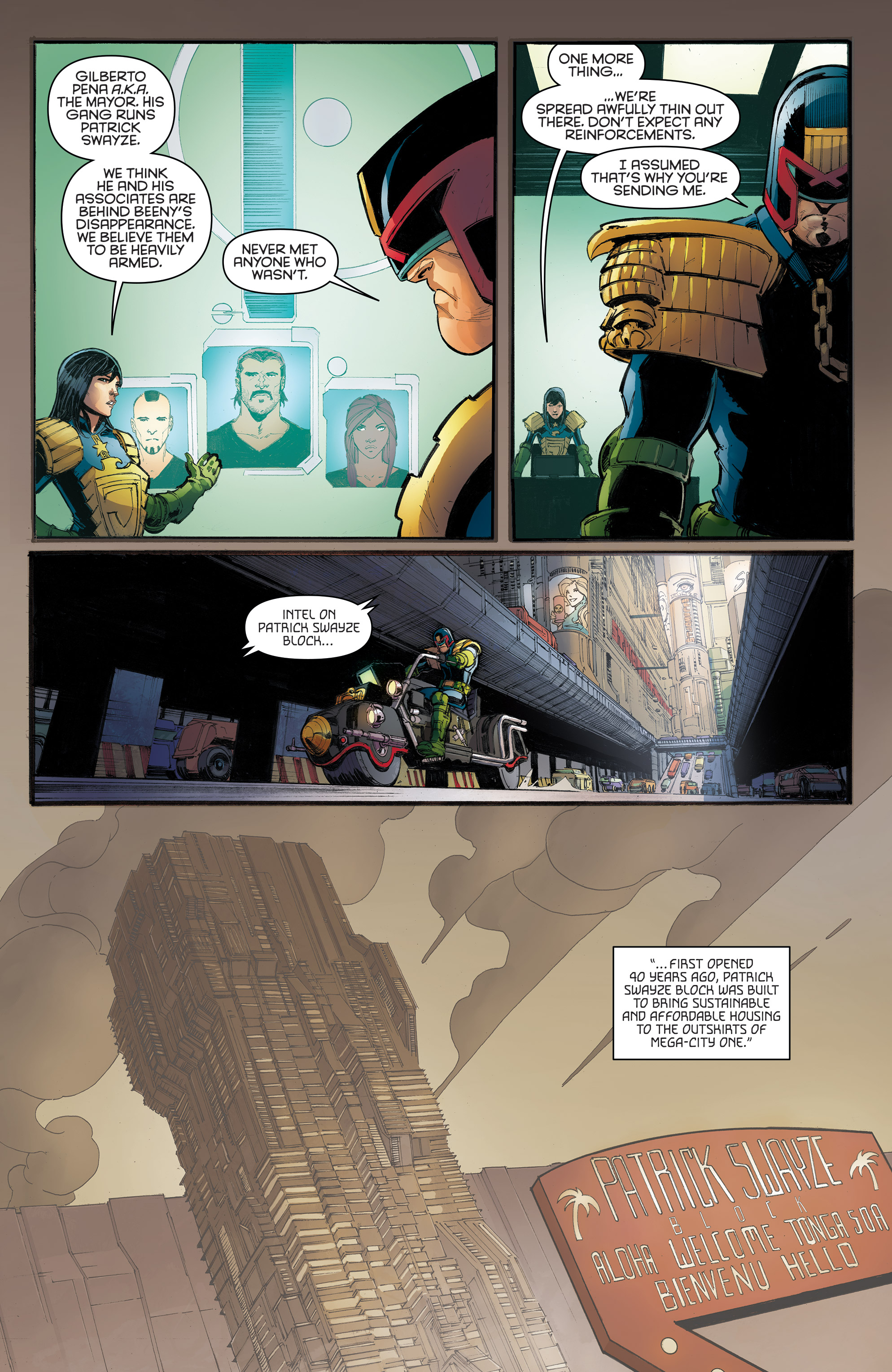 Judge Dredd: Under Siege (2018-) issue 1 - Page 6